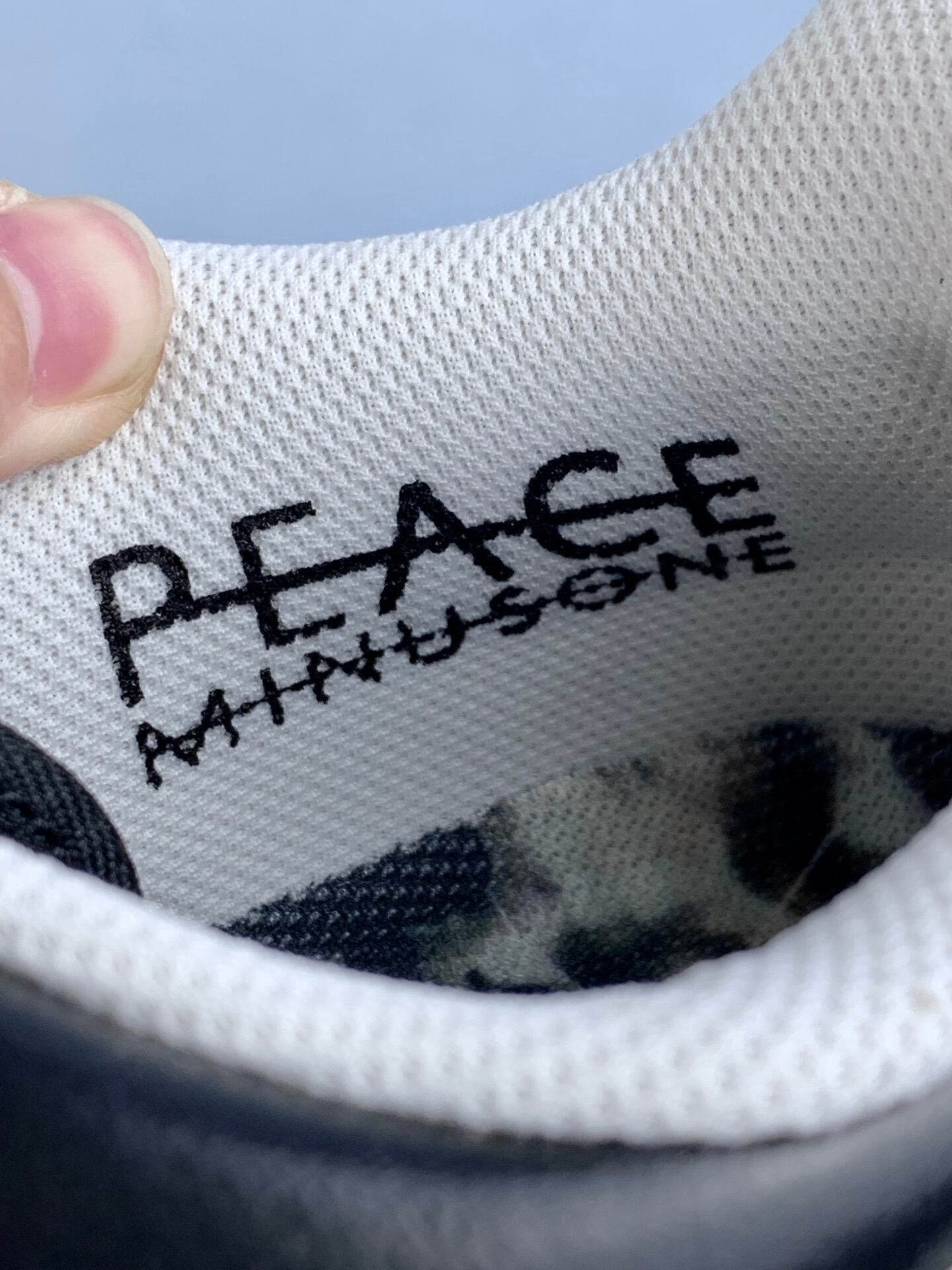 PEACEMINUSONE × Nike Air Force 1 Low Para Noise "Black"
