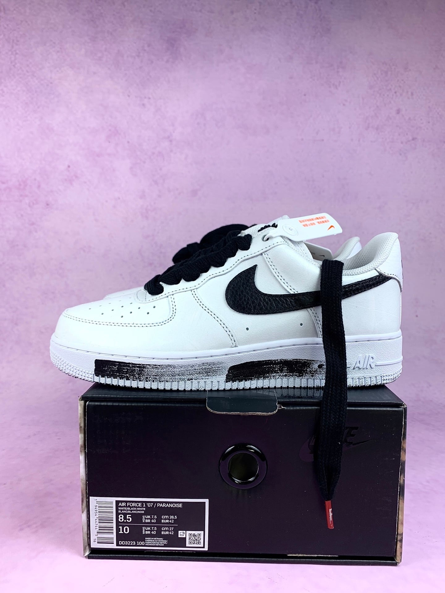 PEACEMINUSONE × Nike Air Force 1 Low "Para-noise/White/Black"