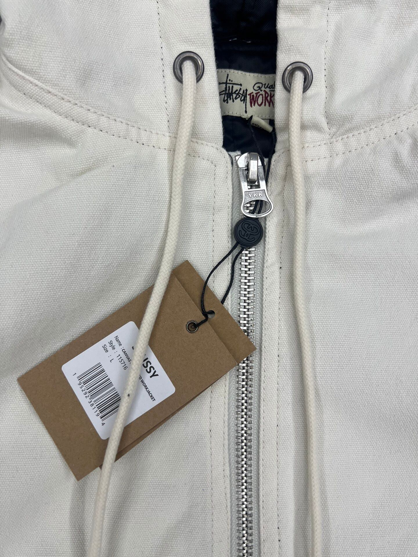 STUSSY FW23 WORK JACKET INSULATED CANVAS