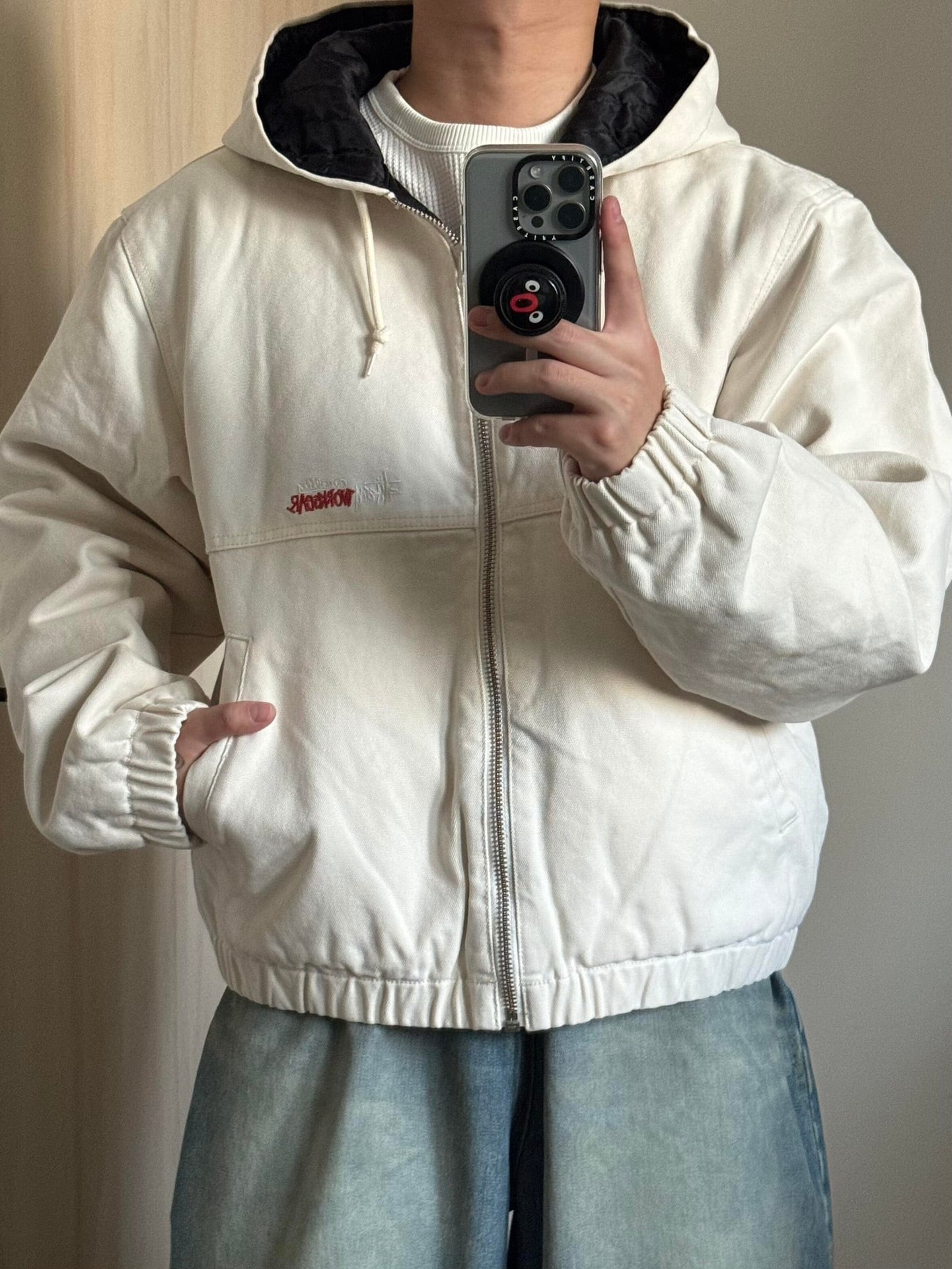 STUSSY FW23 WORK JACKET INSULATED CANVAS