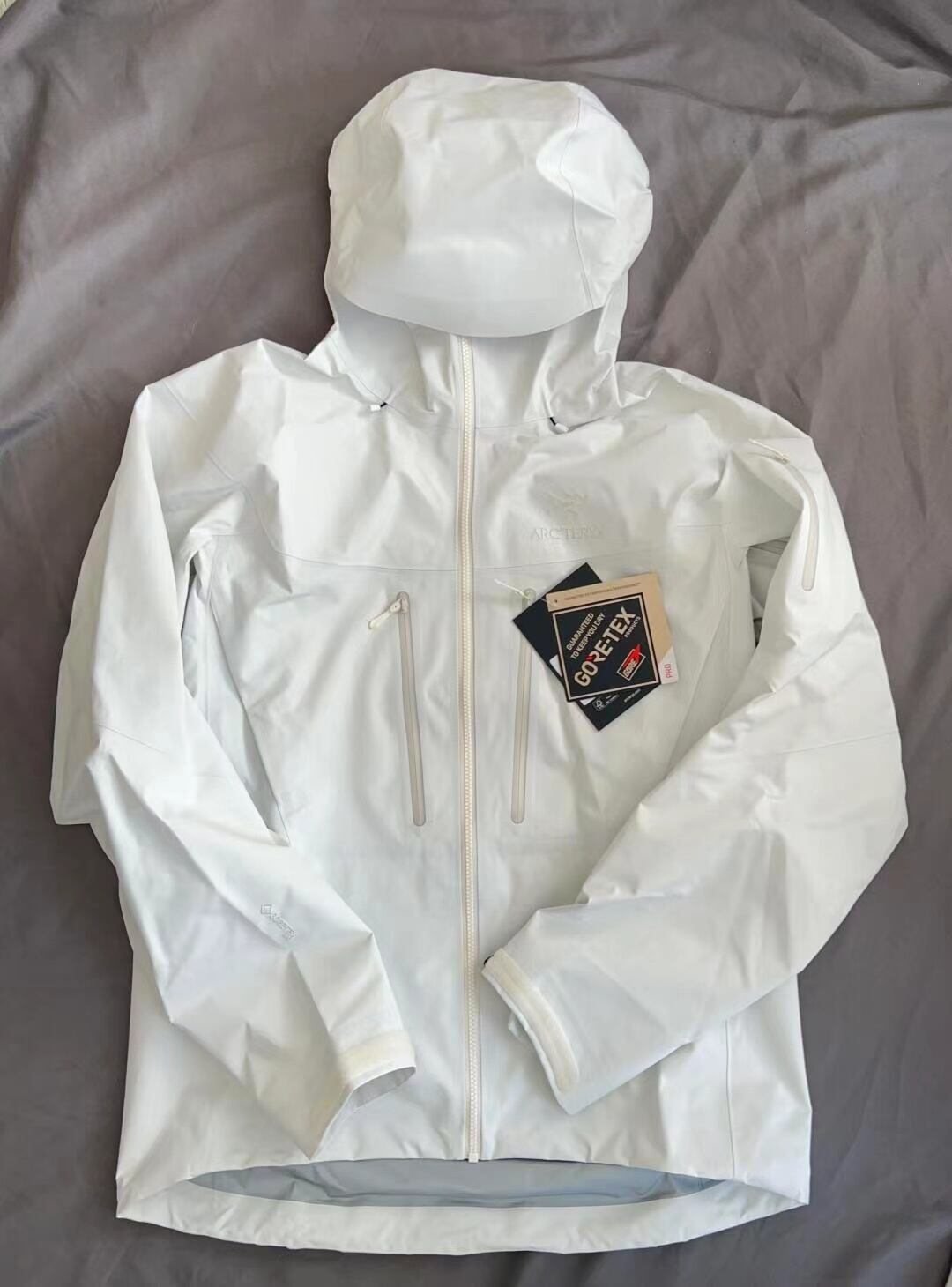 Arc'teryx Alpha SV7 GORE-TEX Pro Jacket ポーラホワイト