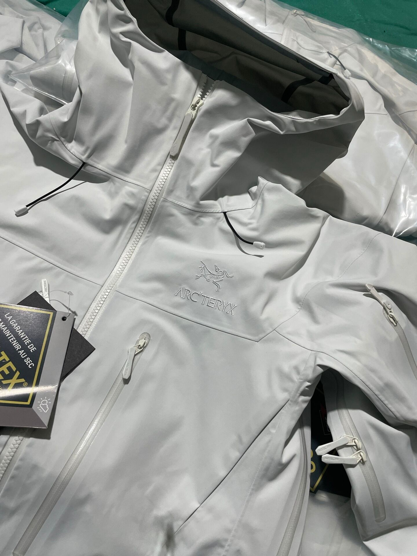 Arc'teryx Alpha SV7 GORE-TEX Pro Jacket ポーラホワイト