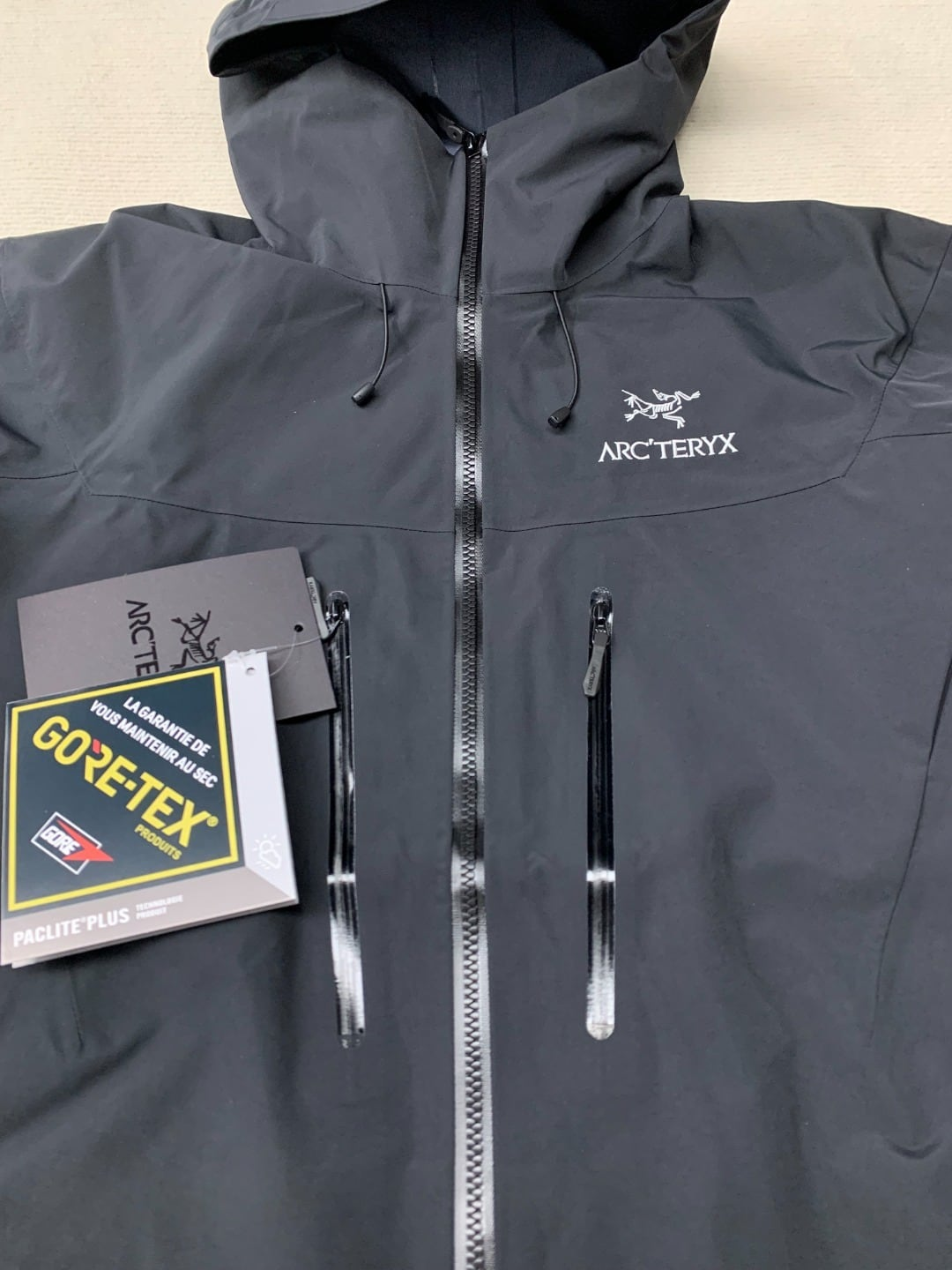 Arc'teryx Alpha SV7 GORE-TEX Pro Jacket ブラックシルバー