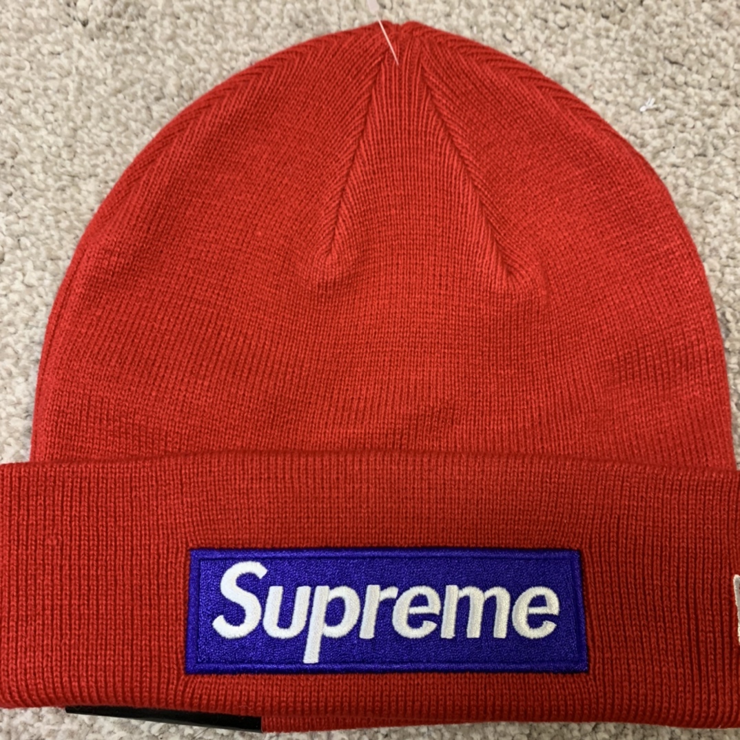 Supreme 17FW New Era Box Logo Beanie