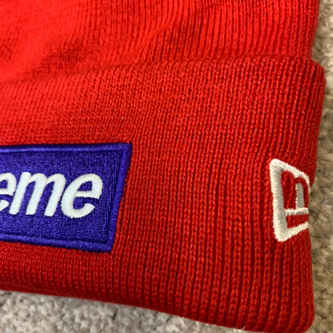Supreme 17FW New Era Box Logo Beanie