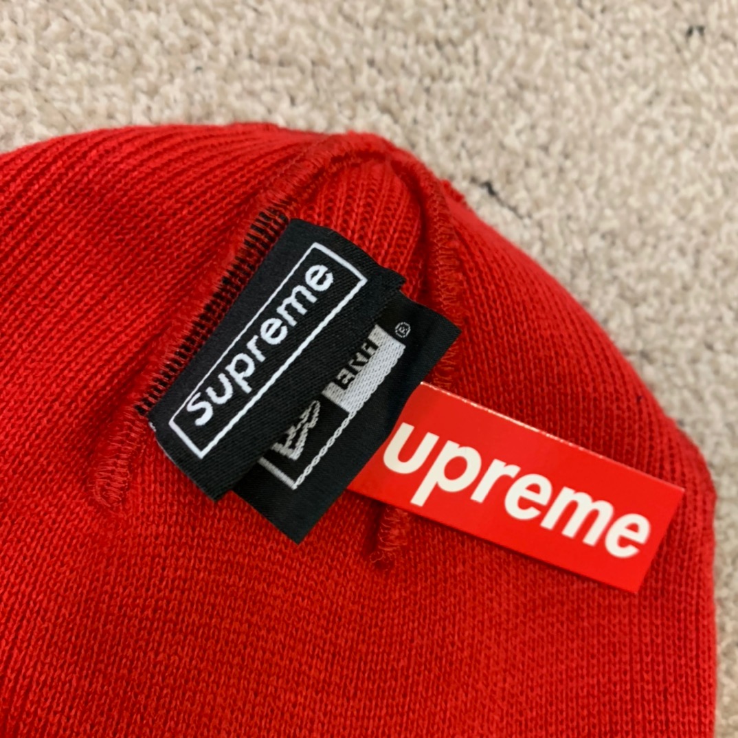 Supreme 17FW New Era Box Logo Beanie