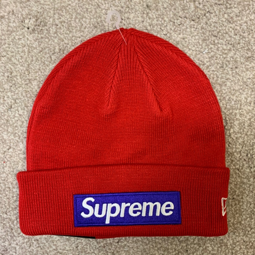 Supreme 17FW New Era Box Logo Beanie