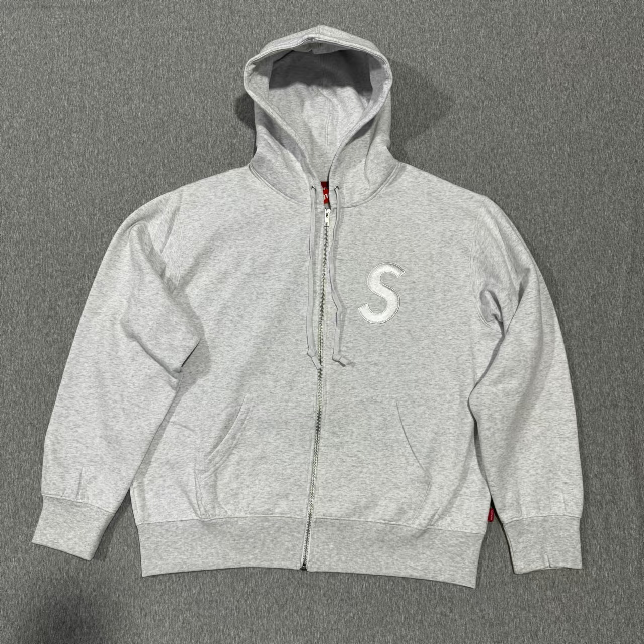 Supreme S Logo Zip Up Hooded 25FW