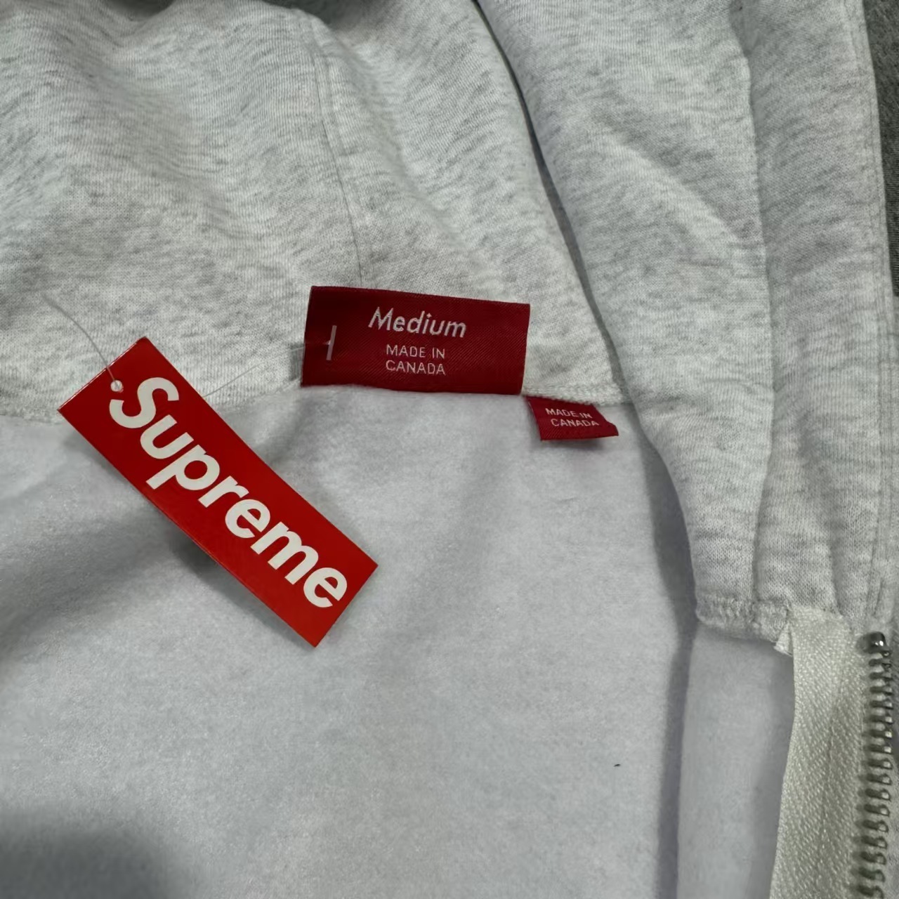 Supreme S Logo Zip Up Hooded 25FW