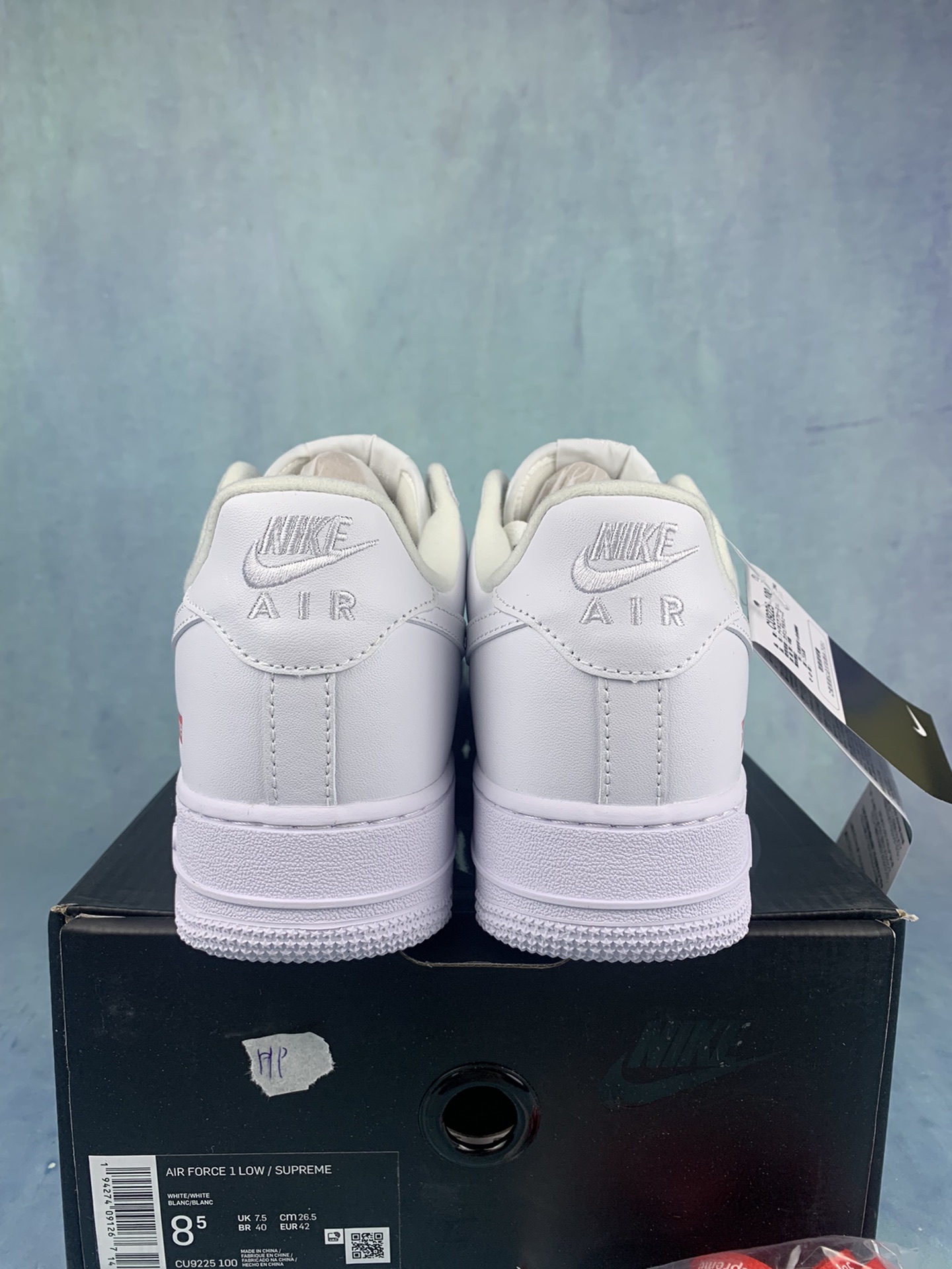 Supreme × Nike Air Force 1 Low "White"