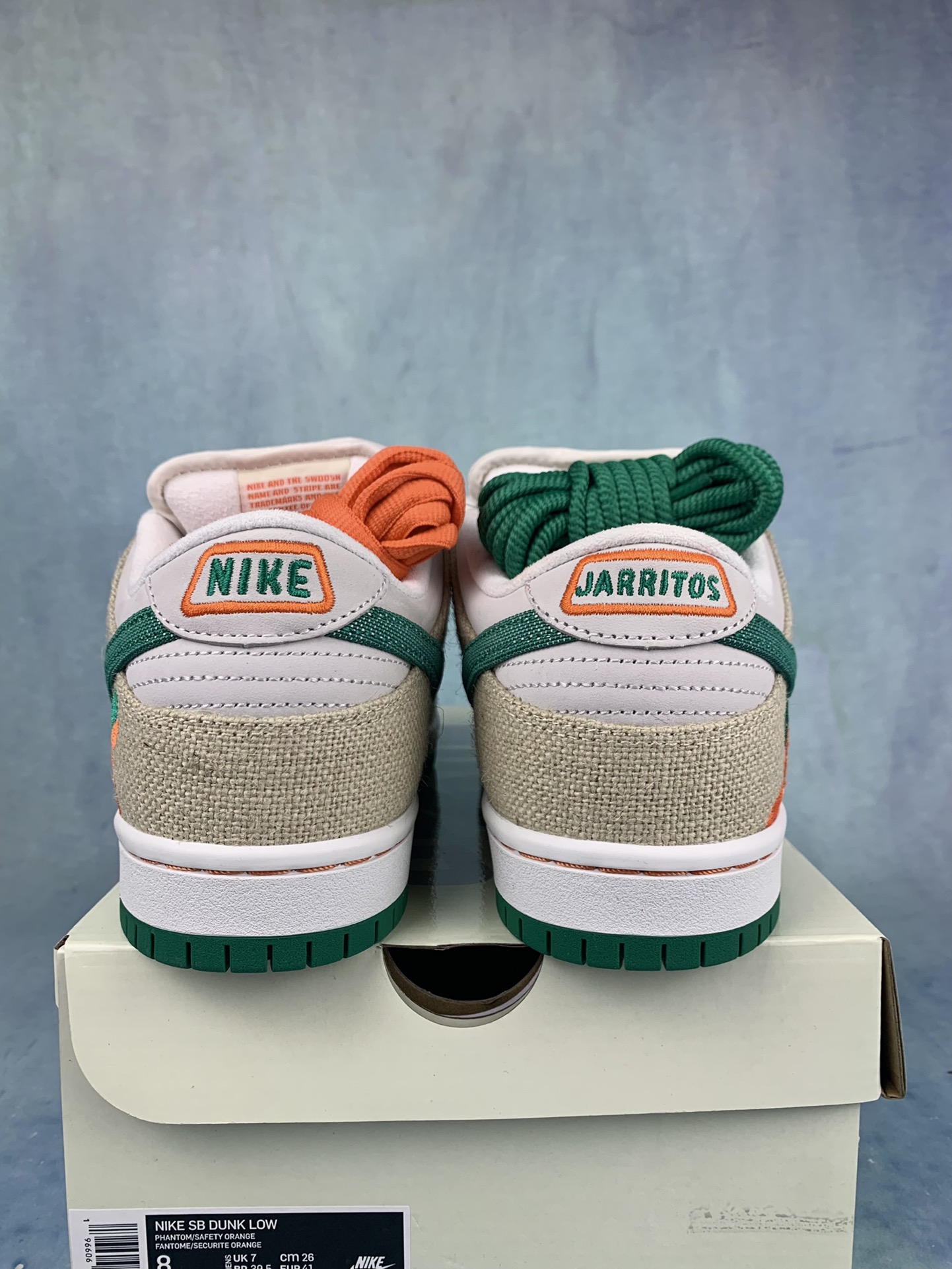 Jarritos × Nike SB Dunk Low "Phantom and Malachite"