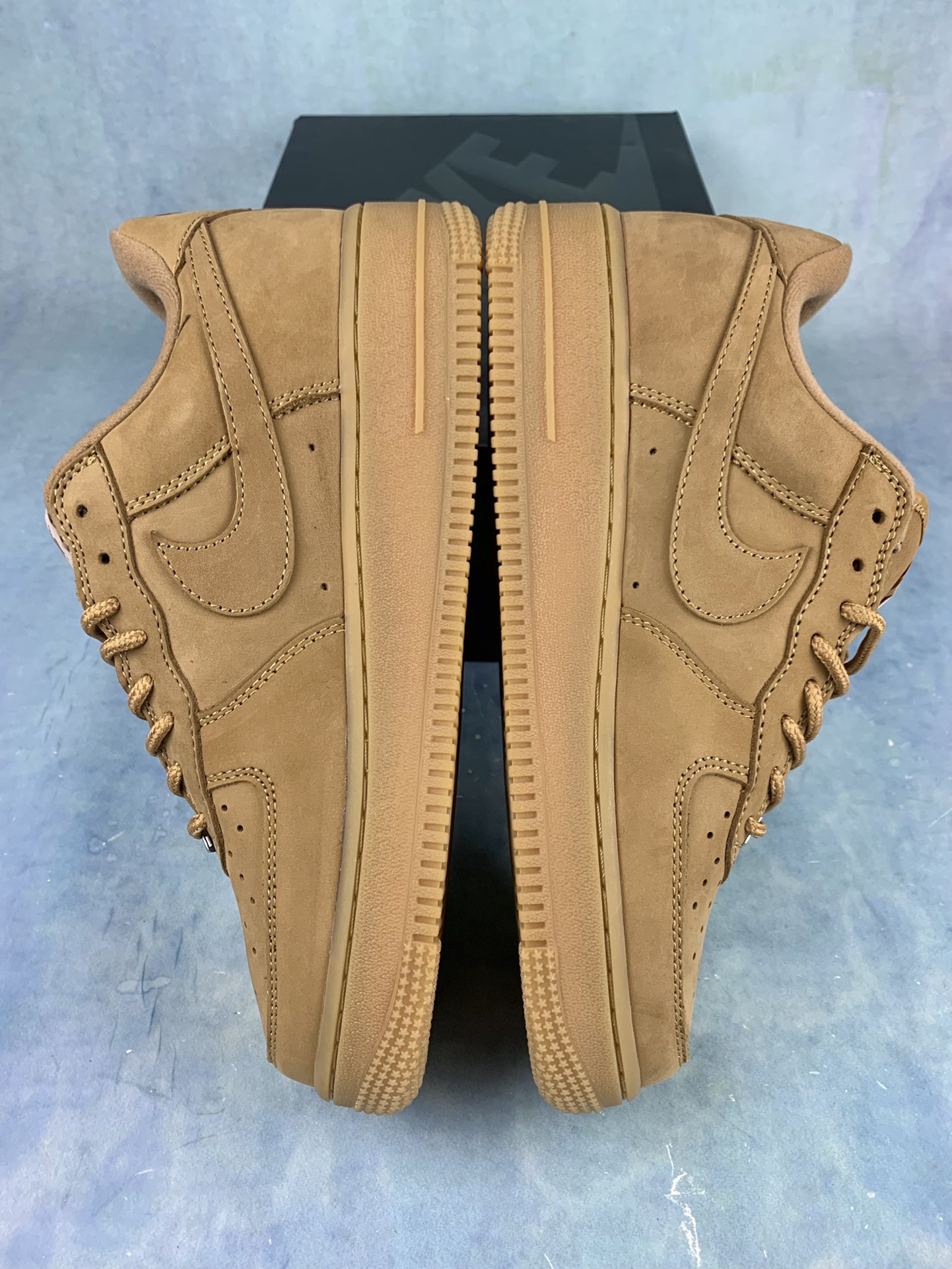 Supreme × Nike Air Force 1 Low "Flax/Wheat"