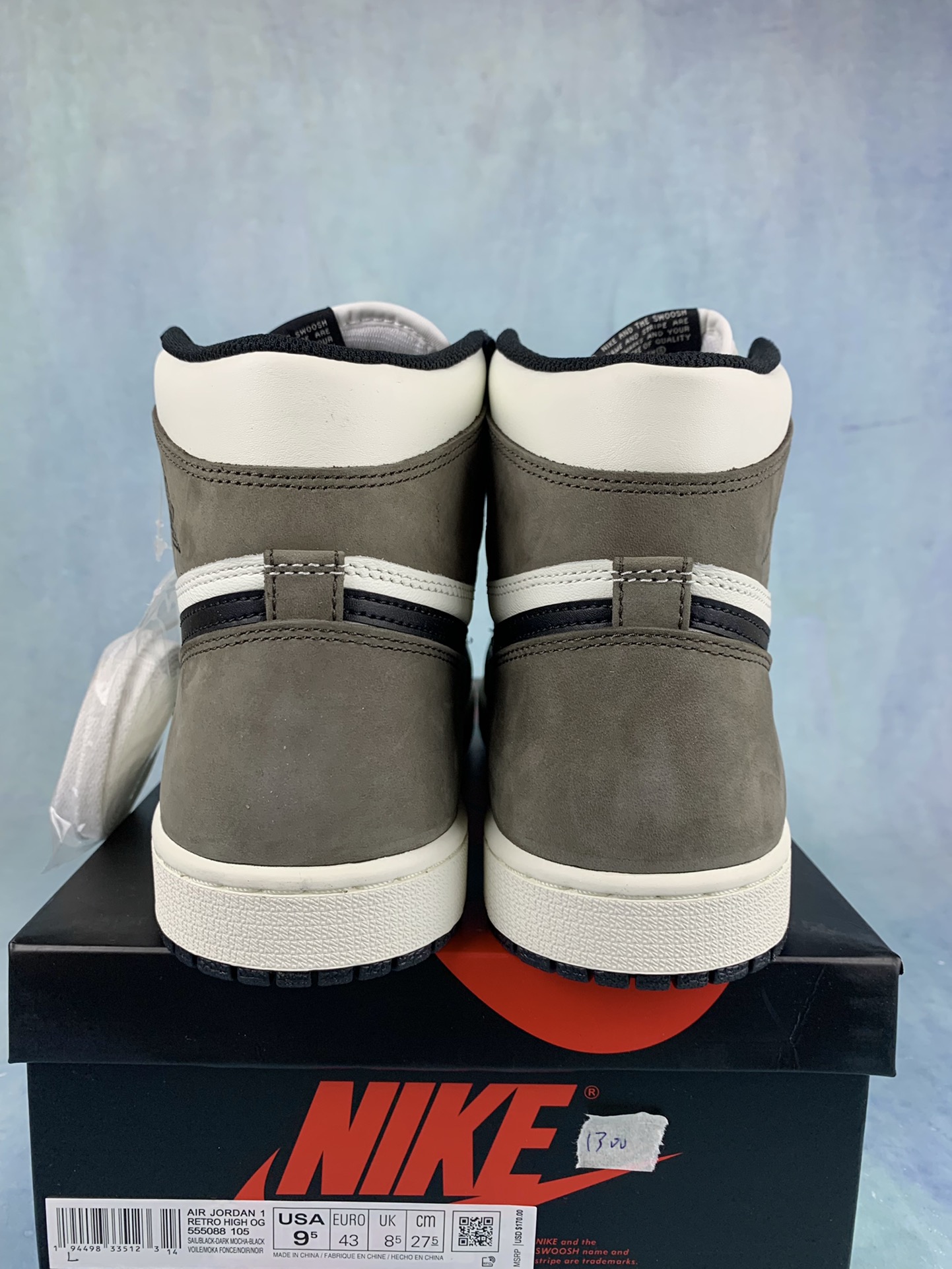 Nike Air Jordan 1 High OG "Sail/Dark Mocha/Black"