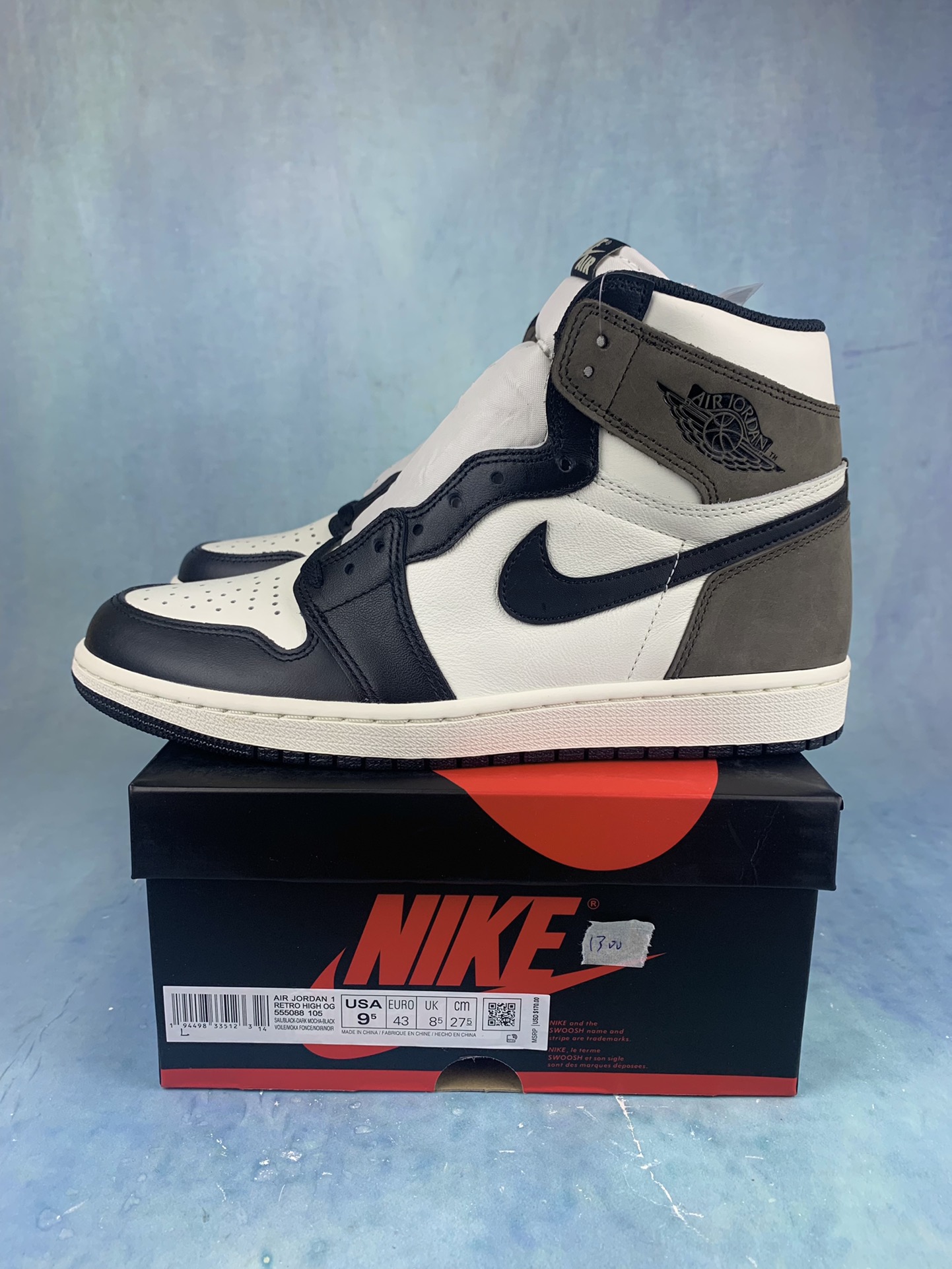 Nike Air Jordan 1 High OG "Sail/Dark Mocha/Black"
