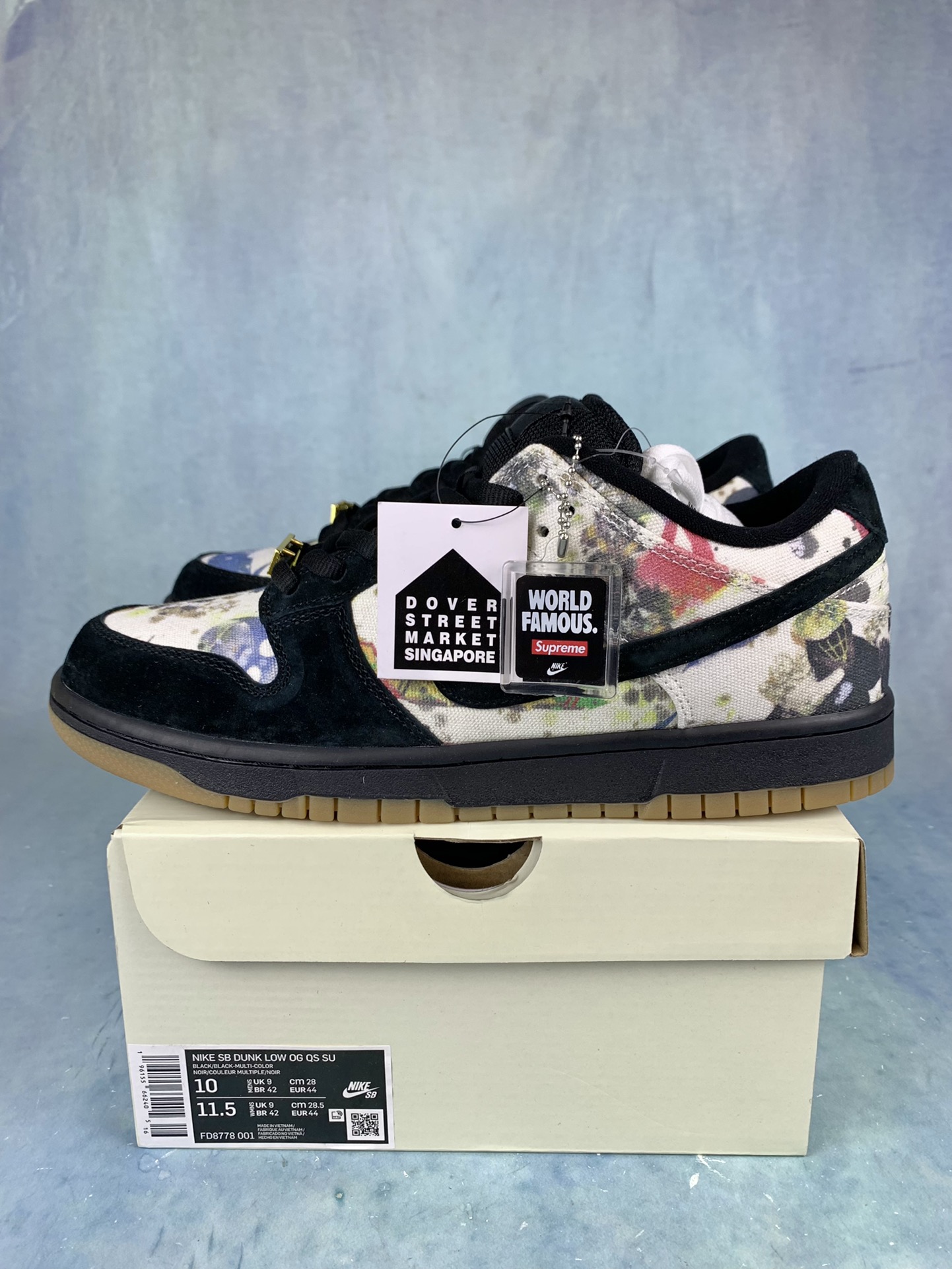 Supreme × Nike SB Dunk Low "Rammellzee"