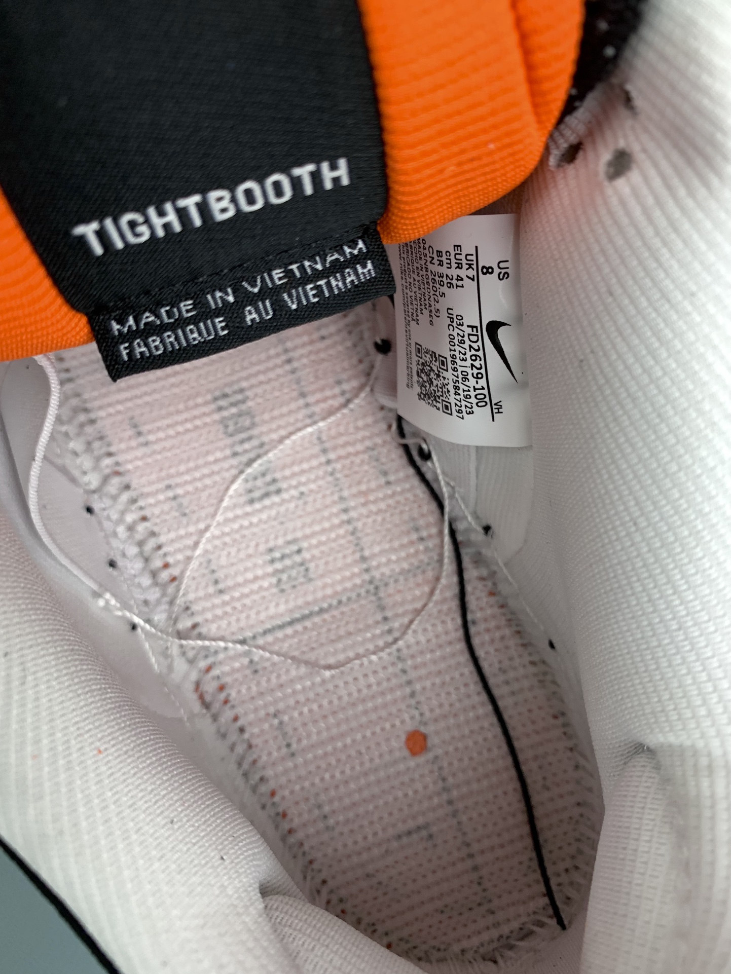 TIGHTBOOTH × Nike SB Dunk Low Pro QS "Black and White"