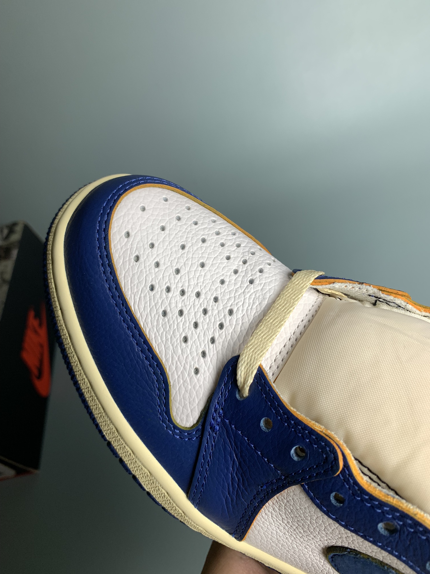 [LJR] Union × Nike Air Jordan 1 Retro High OG NRG "Storm Blue/Varsity Red"