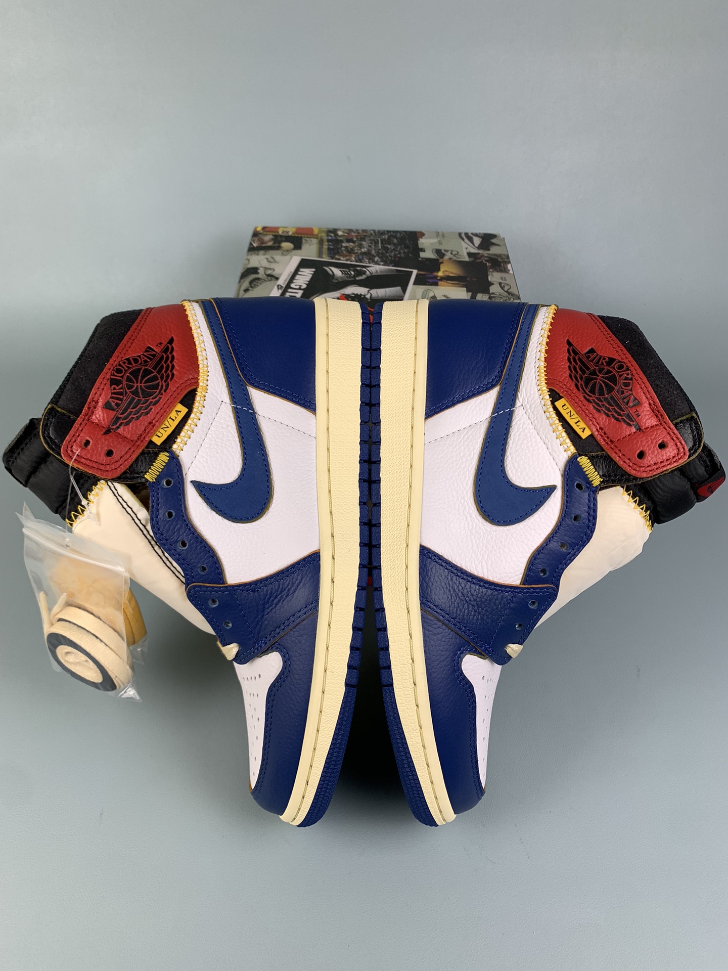 [LJR] Union × Nike Air Jordan 1 Retro High OG NRG "Storm Blue/Varsity Red"