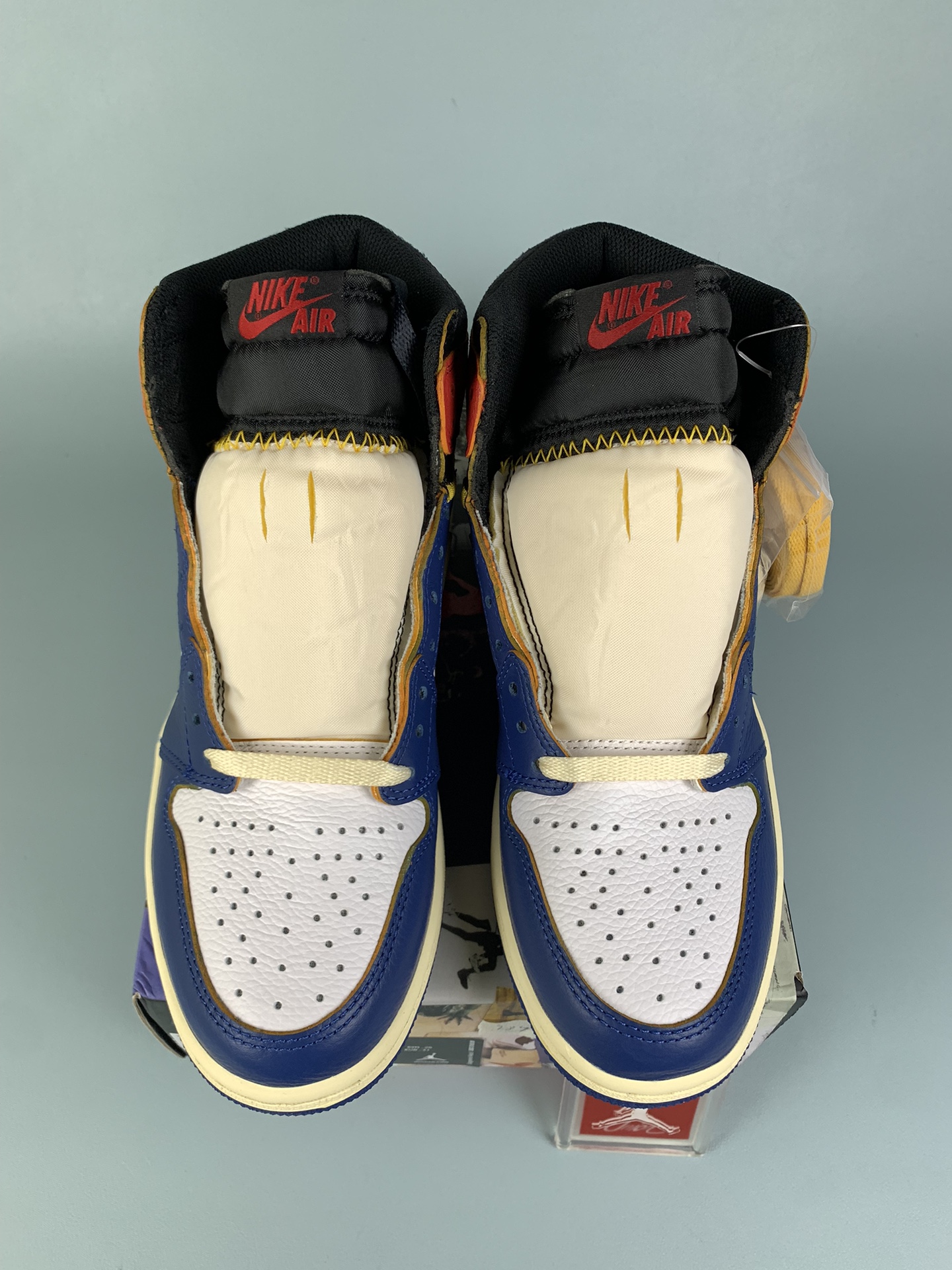 [LJR] Union × Nike Air Jordan 1 Retro High OG NRG "Storm Blue/Varsity Red"