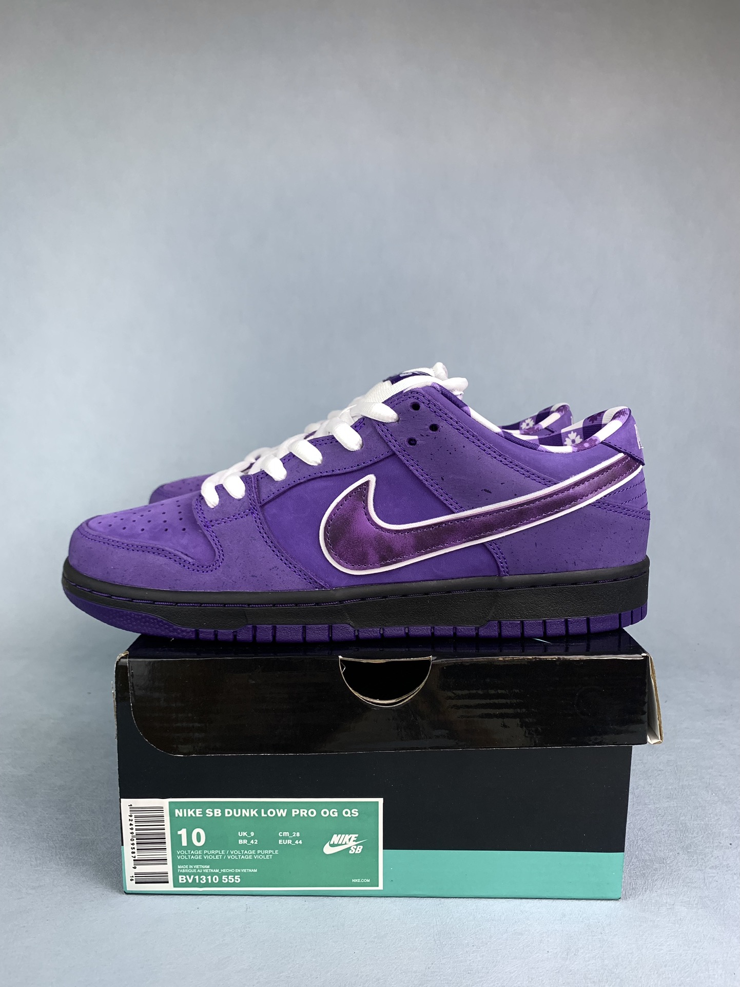 Concepts × Nike SB Dunk Low "Purple Lobster"