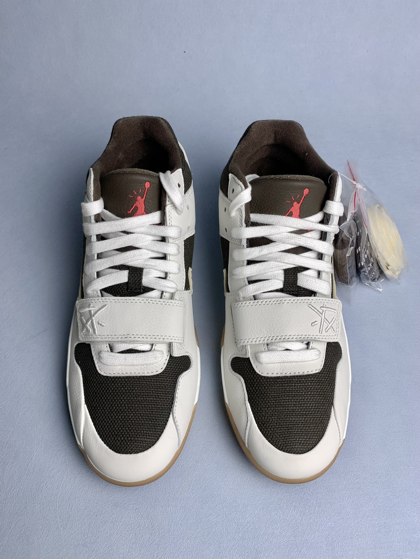Travis Scott × Nike Jordan Jumpman Jack TR "Sail and Dark Mocha"
