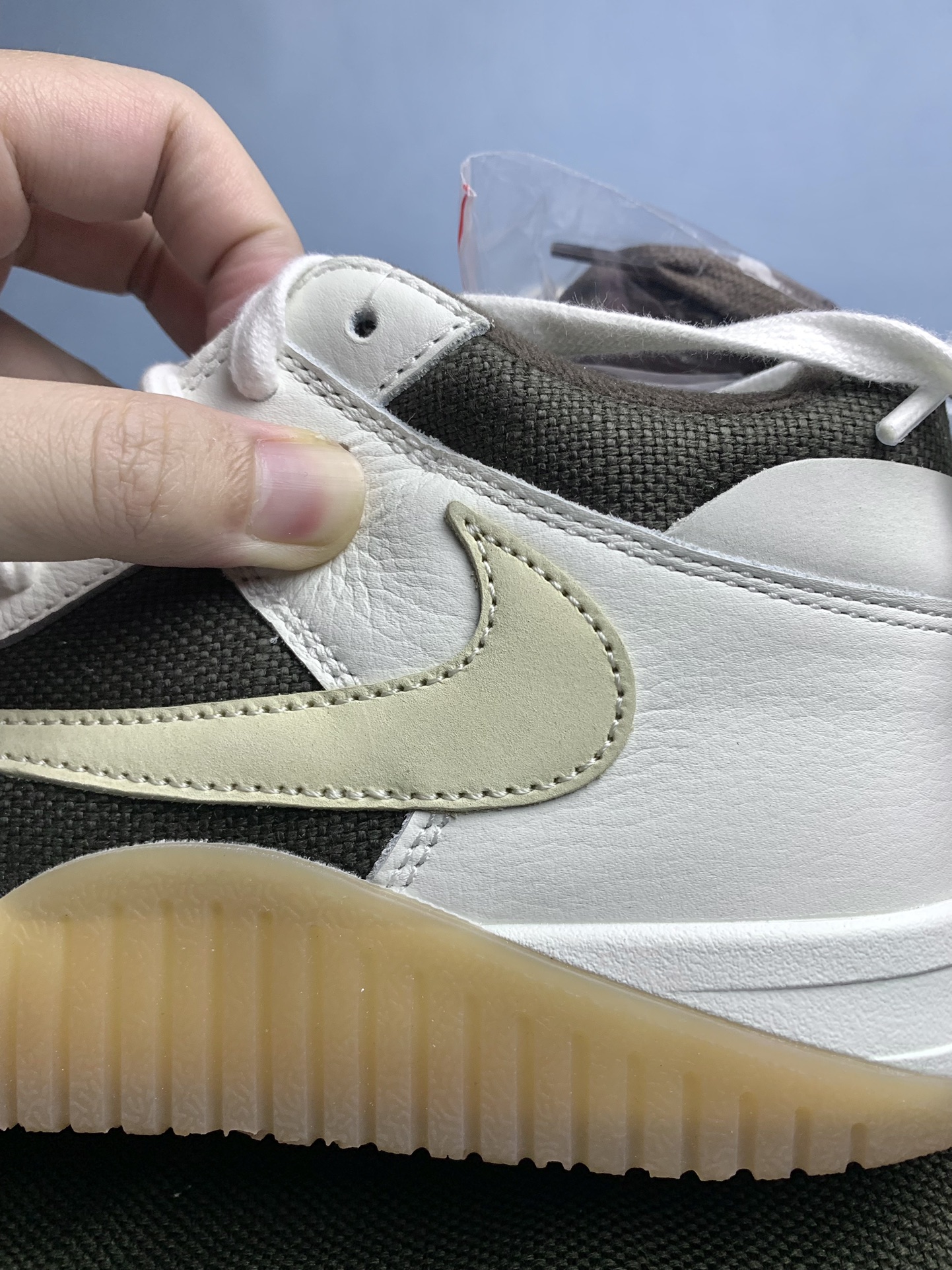 Travis Scott × Nike Jordan Jumpman Jack TR "Sail and Dark Mocha"