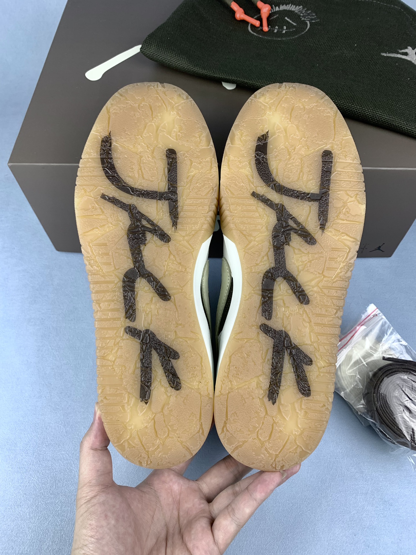 Travis Scott × Nike Jordan Jumpman Jack TR "Sail and Dark Mocha"
