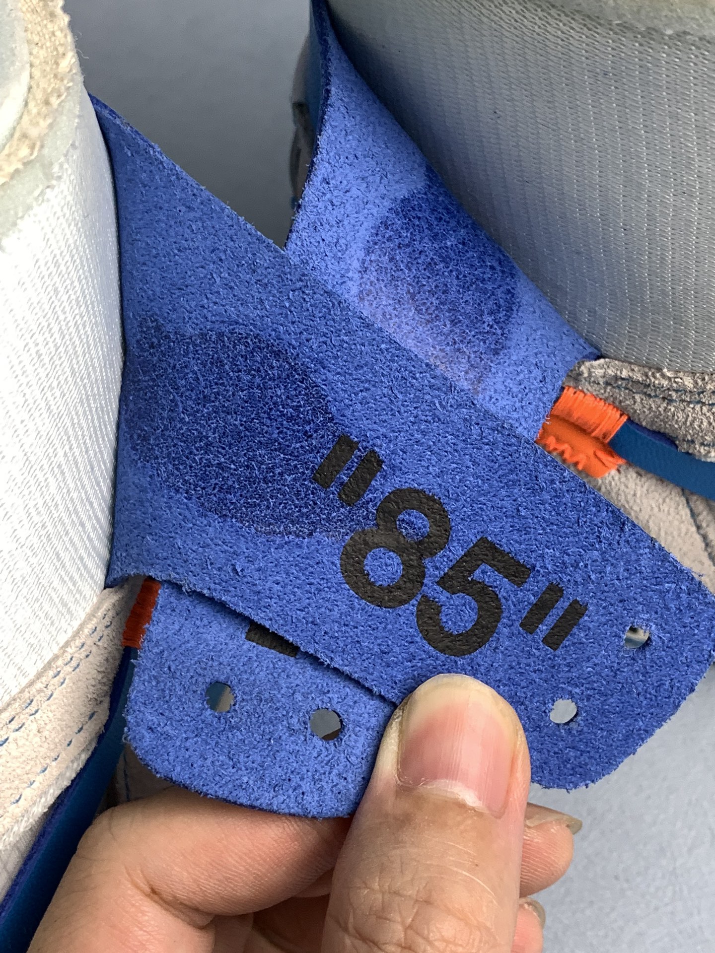 [LJR] Off-White × Nike Air Jordan 1 High UNC "White/Dark Powder Blue"