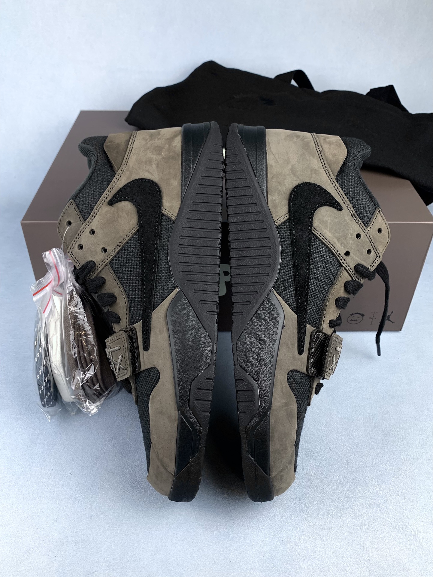 Travis Scott × Nike Jordan Jumpman Jack TR CJ1 T-Rexx "Black and Dark Mocha"