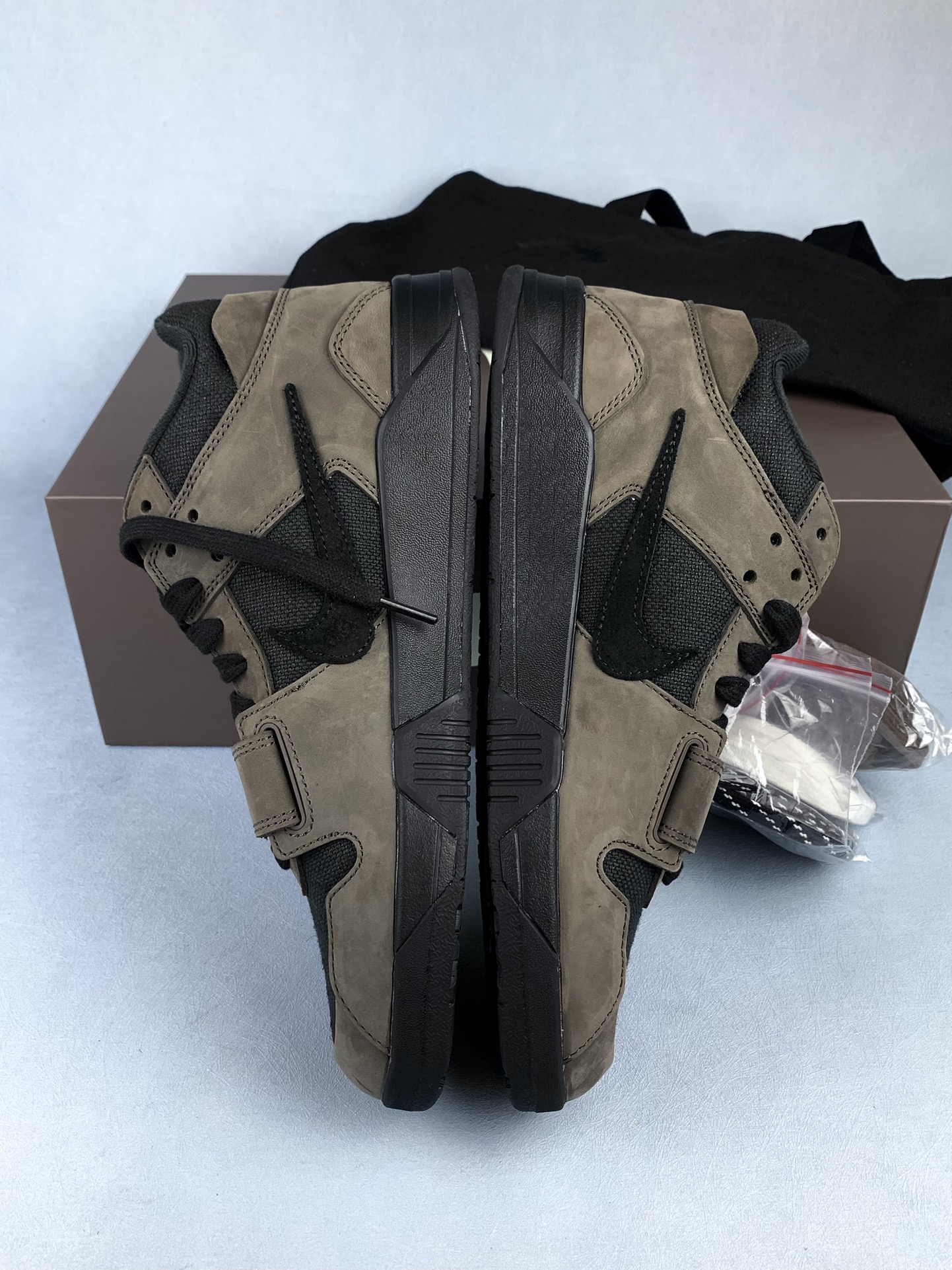 Travis Scott × Nike Jordan Jumpman Jack TR CJ1 T-Rexx "Black and Dark Mocha"