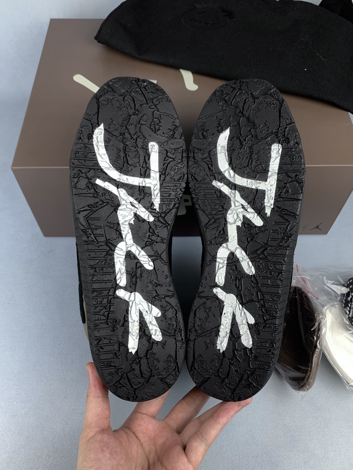 Travis Scott × Nike Jordan Jumpman Jack TR CJ1 T-Rexx "Black and Dark Mocha"