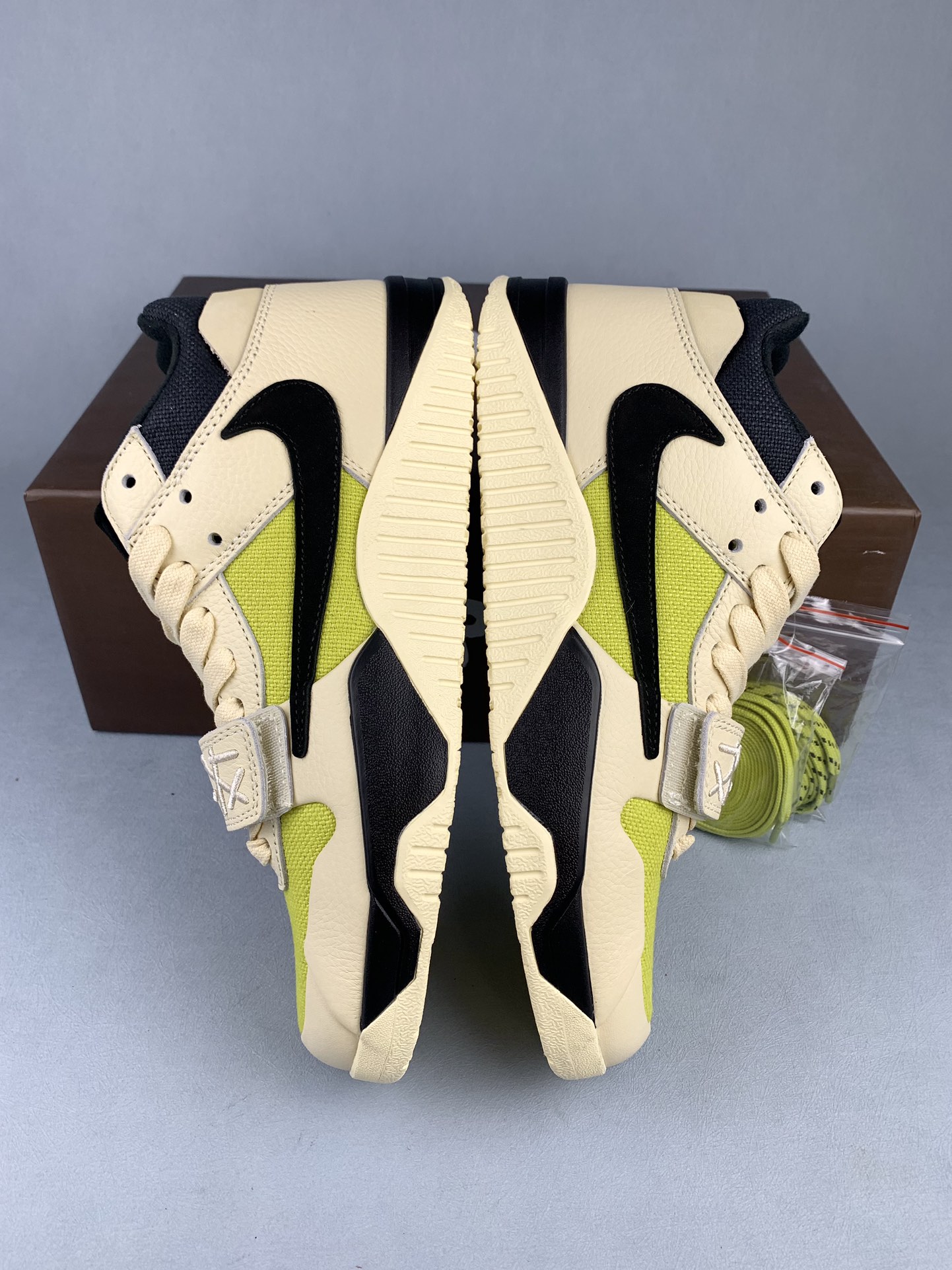 Travis Scott × Nike Jordan Jumpman Jack TR CJ1 T-Rexx "Bright Cactus"