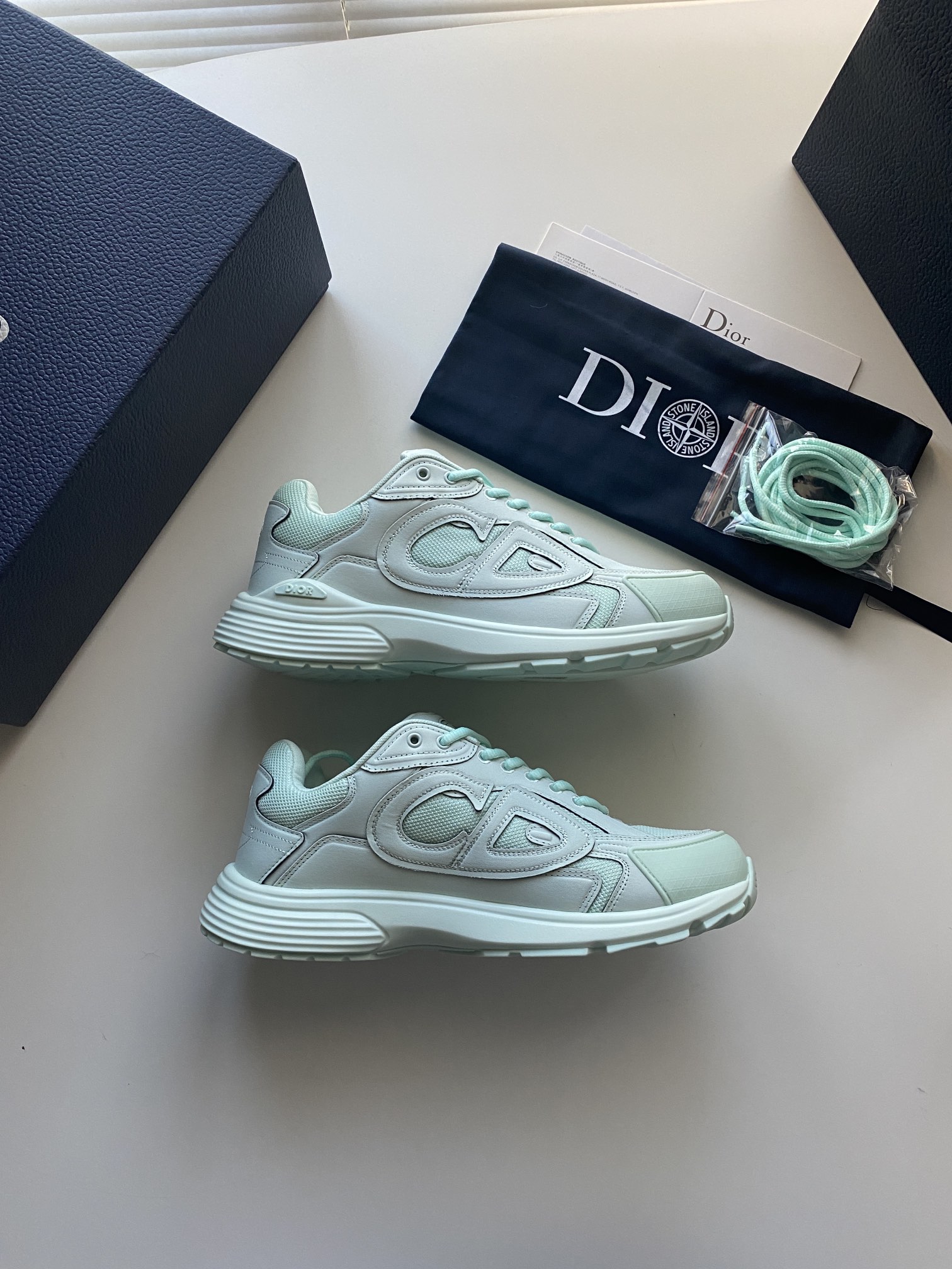 Dior x Stone Island B30 low top sneakers