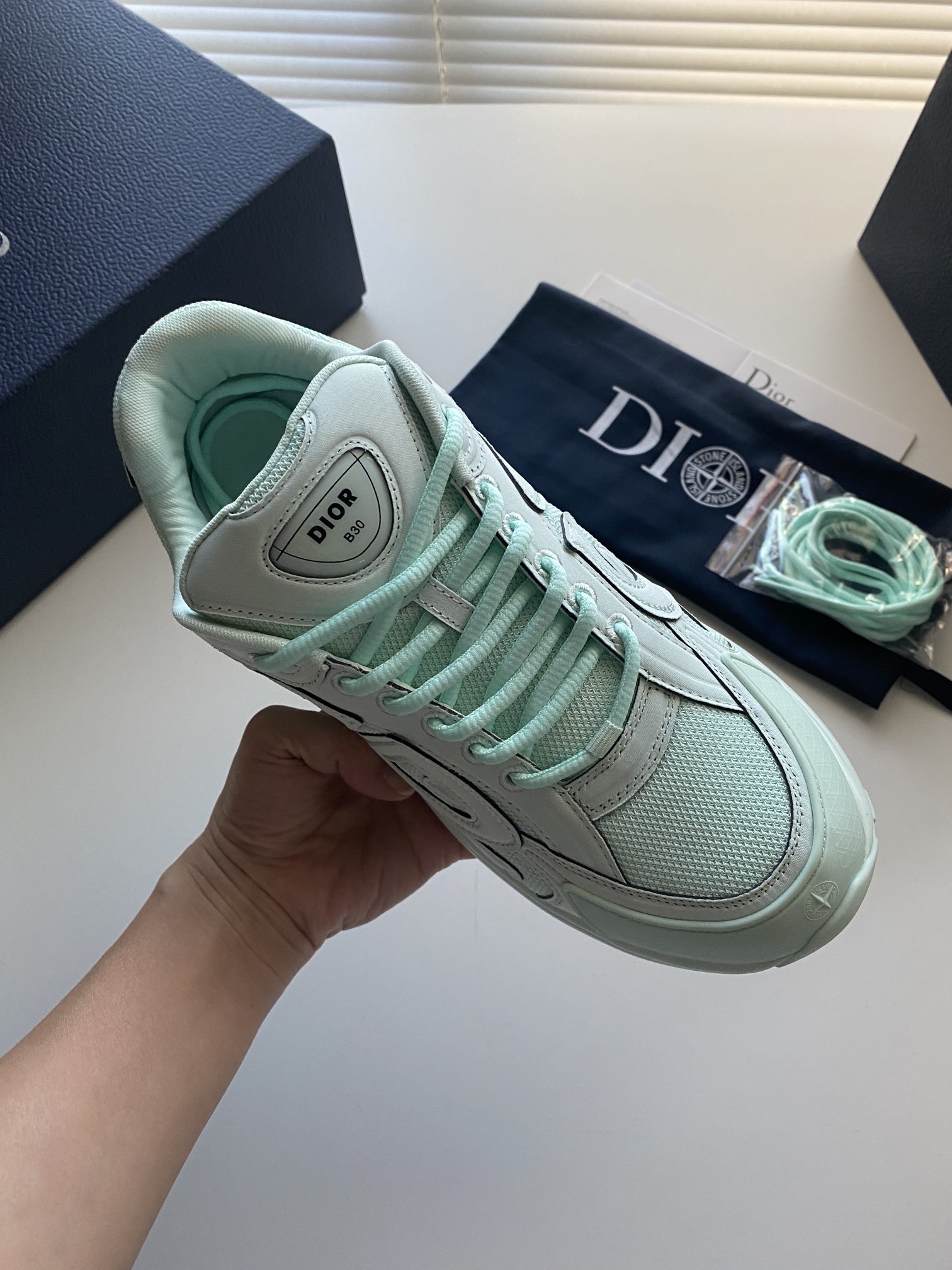 Dior x Stone Island B30 low top sneakers
