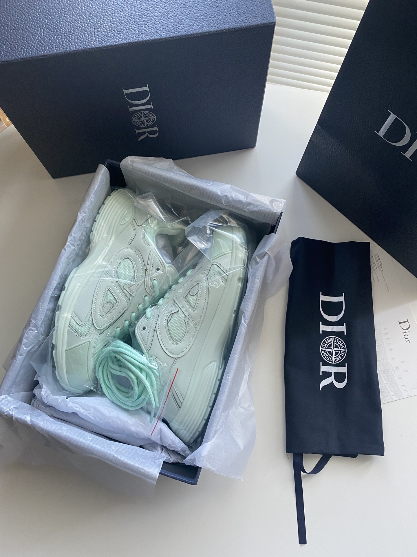 Dior x Stone Island B30 low top sneakers