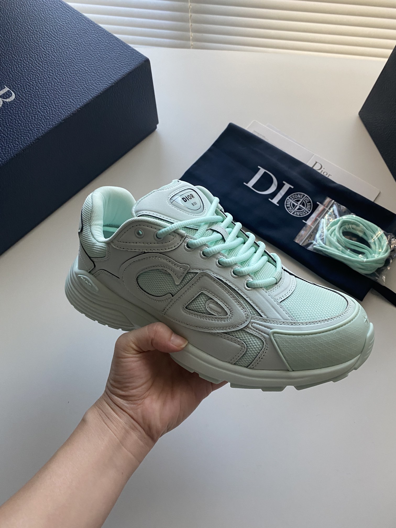 Dior x Stone Island B30 low top sneakers