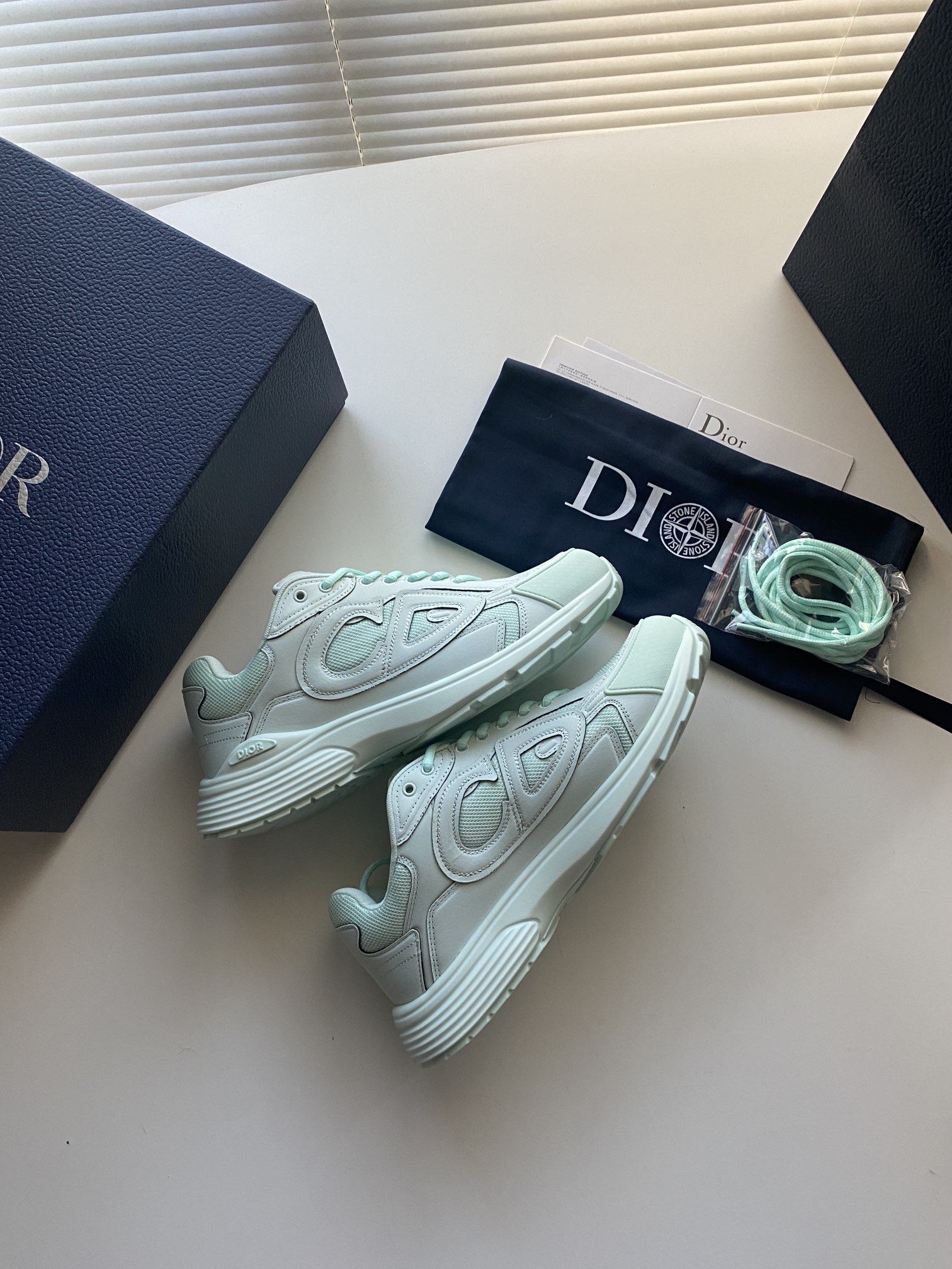 Dior x Stone Island B30 low top sneakers