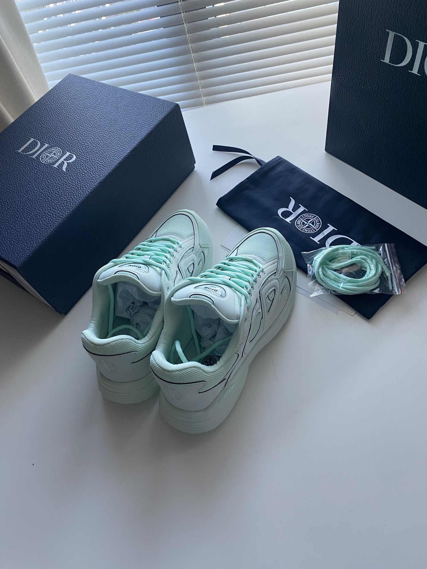 Dior x Stone Island B30 low top sneakers