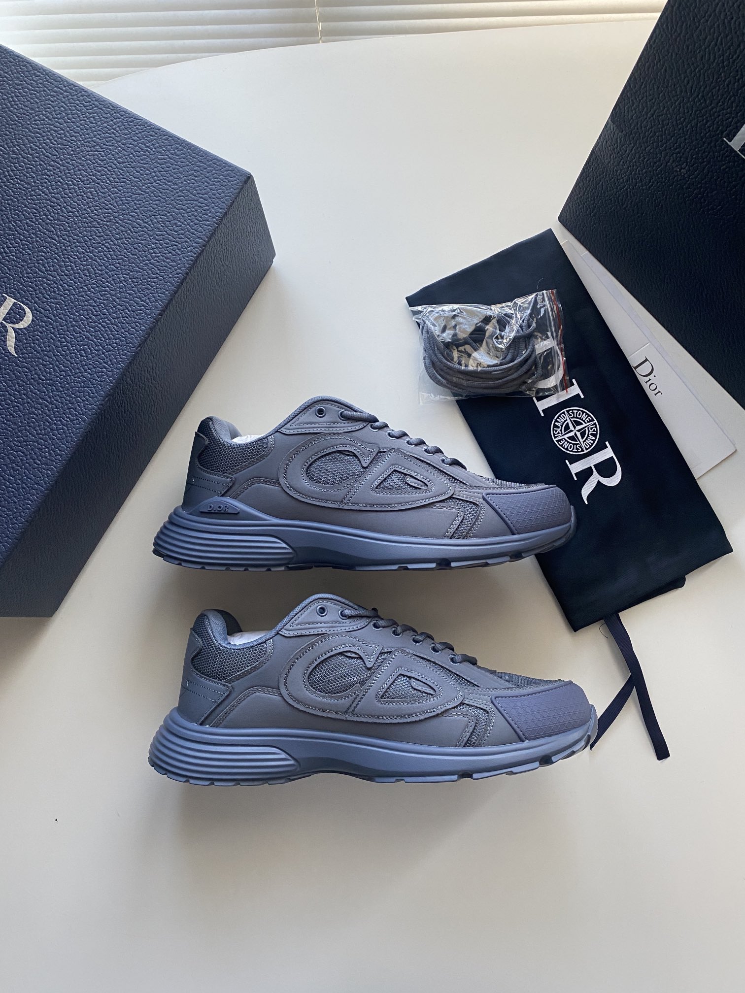 Dior x Stone Island B30 low top sneakers