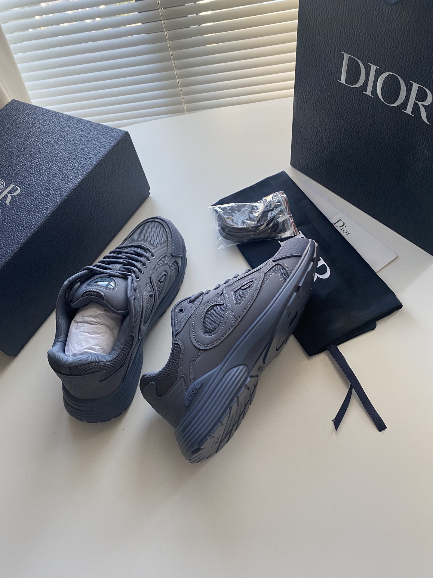 Dior x Stone Island B30 low top sneakers