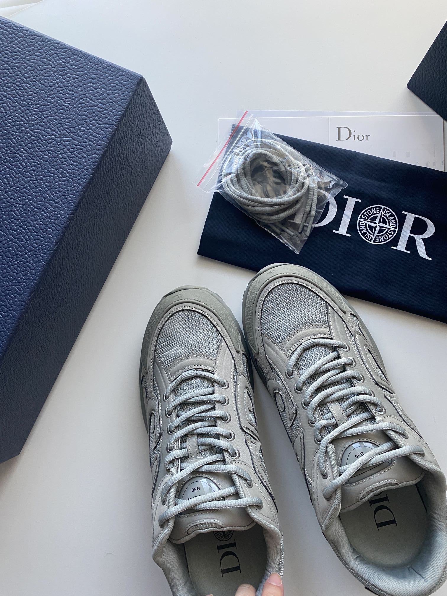 Dior x Stone Island B30 low top sneakers