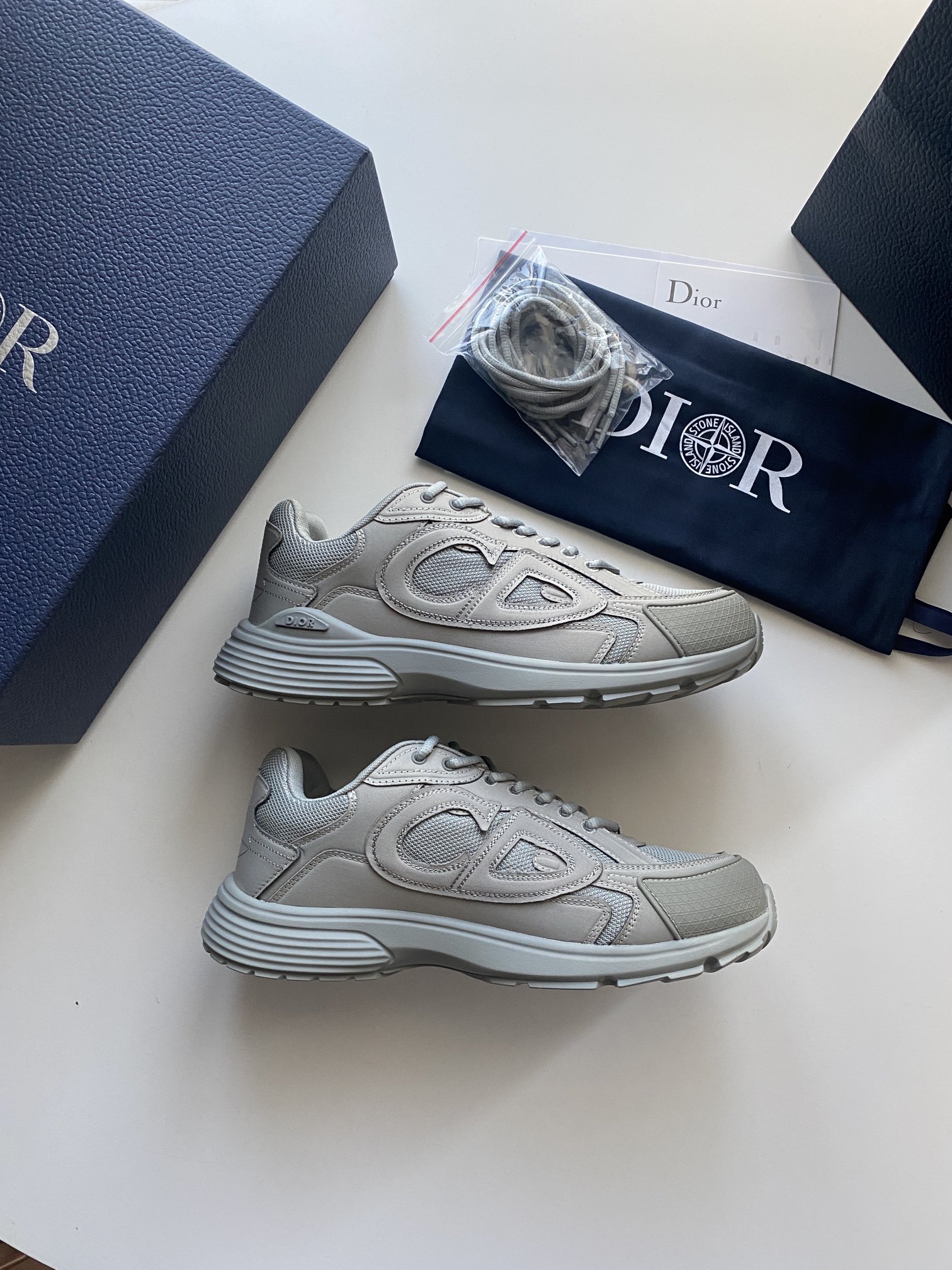 Dior x Stone Island B30 low top sneakers