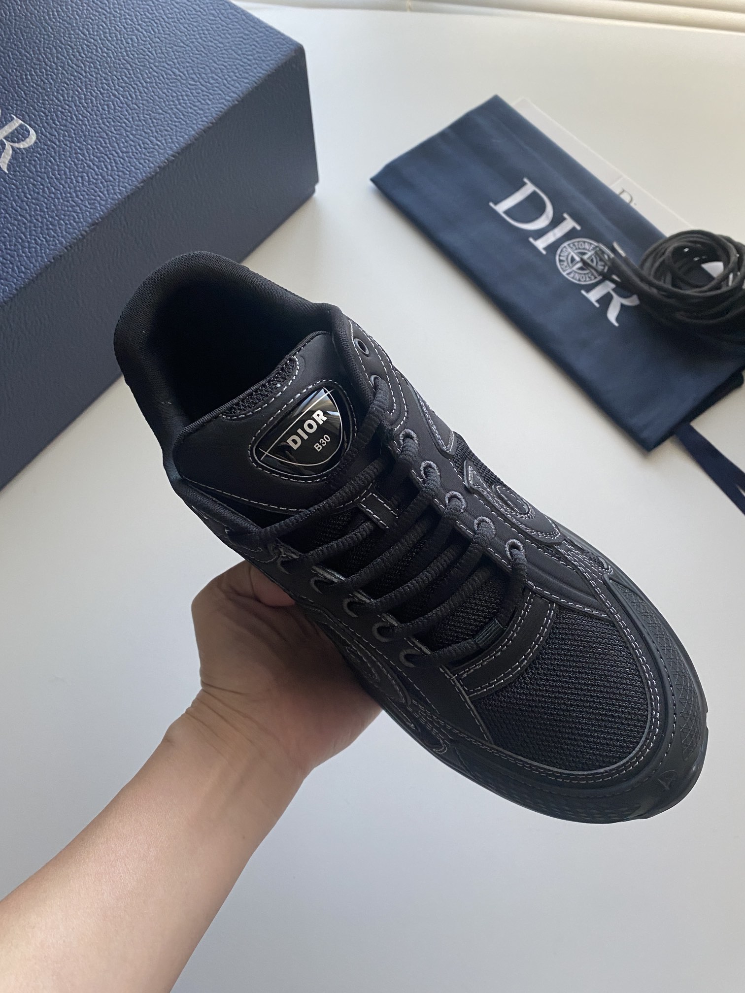 Dior x Stone Island B30 low top sneakers