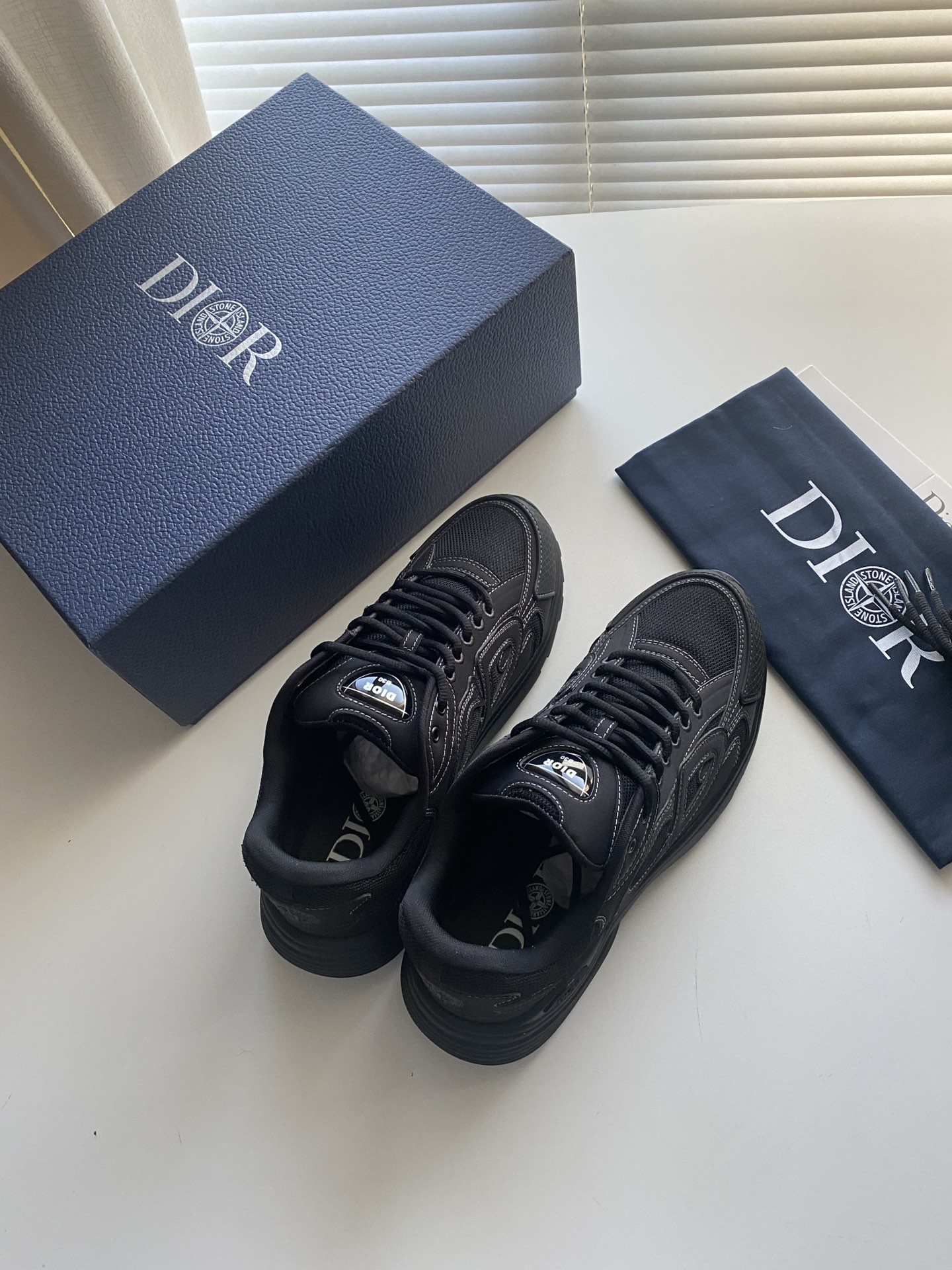 Dior x Stone Island B30 low top sneakers