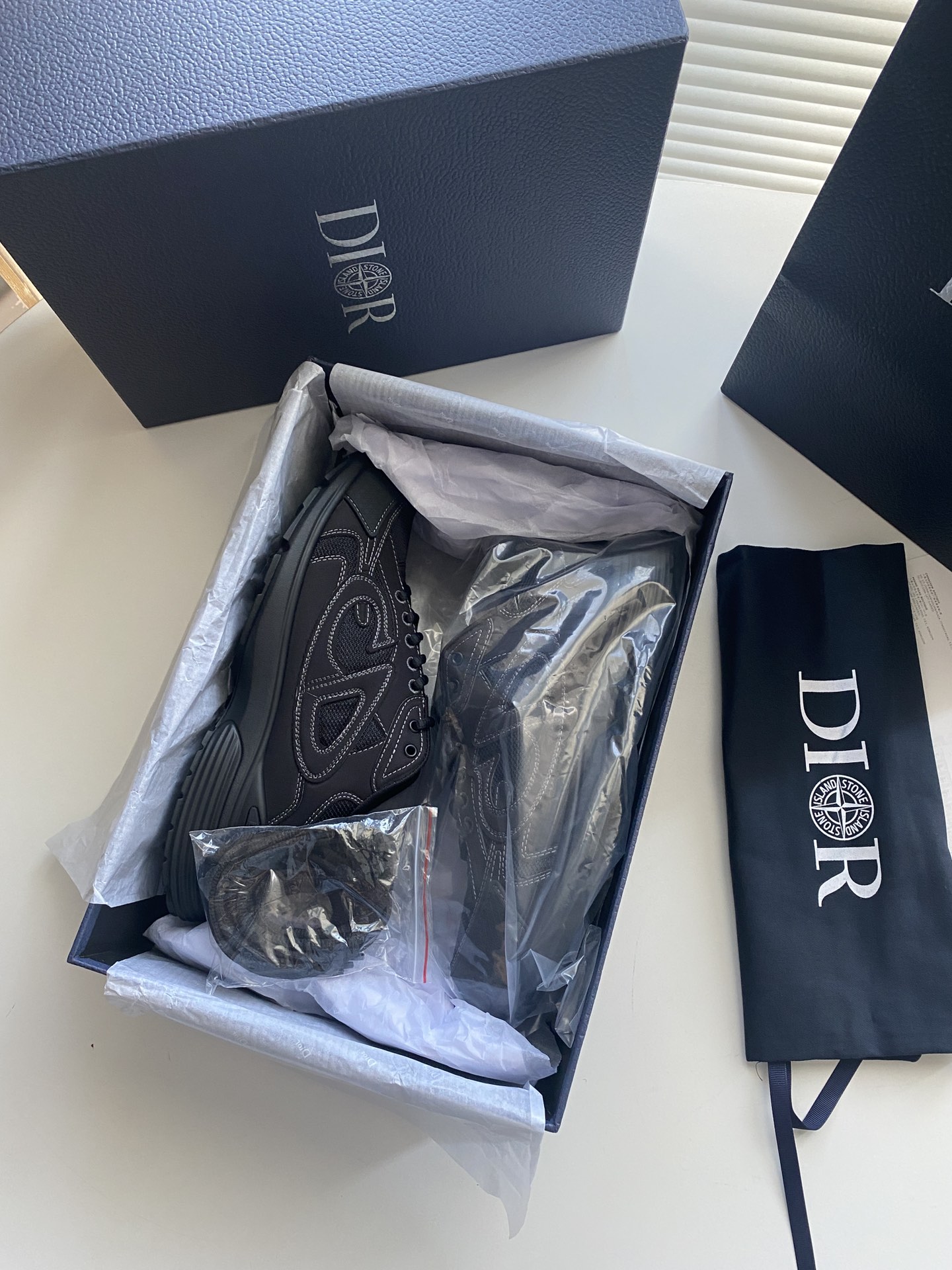 Dior x Stone Island B30 low top sneakers