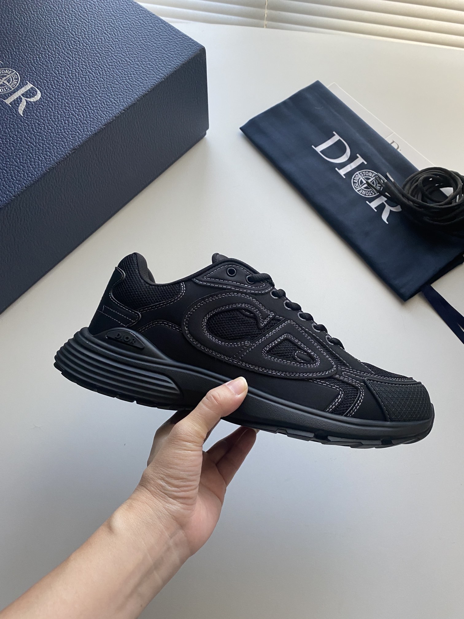 Dior x Stone Island B30 low top sneakers