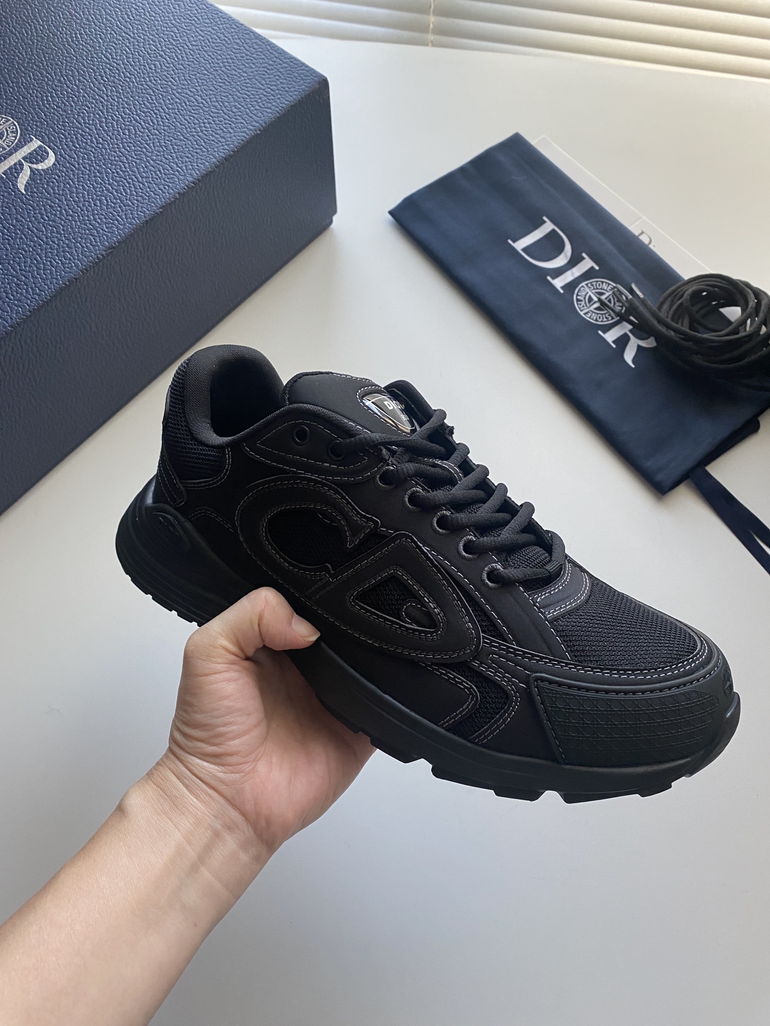Dior x Stone Island B30 low top sneakers
