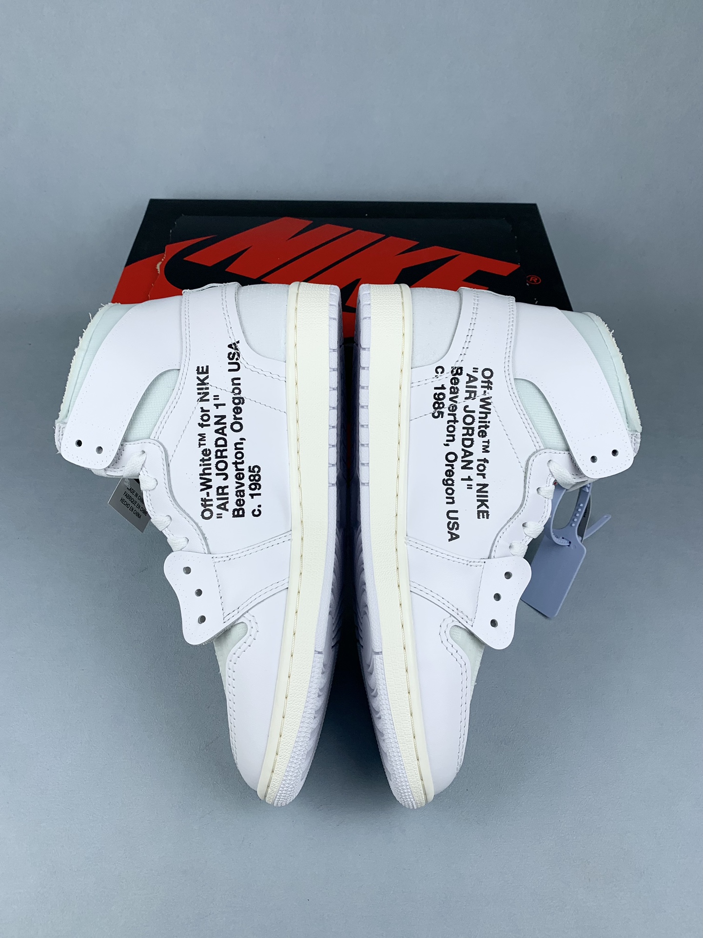 [LJR] Off-White × Nike Air Jordan 1 Retro High "White"