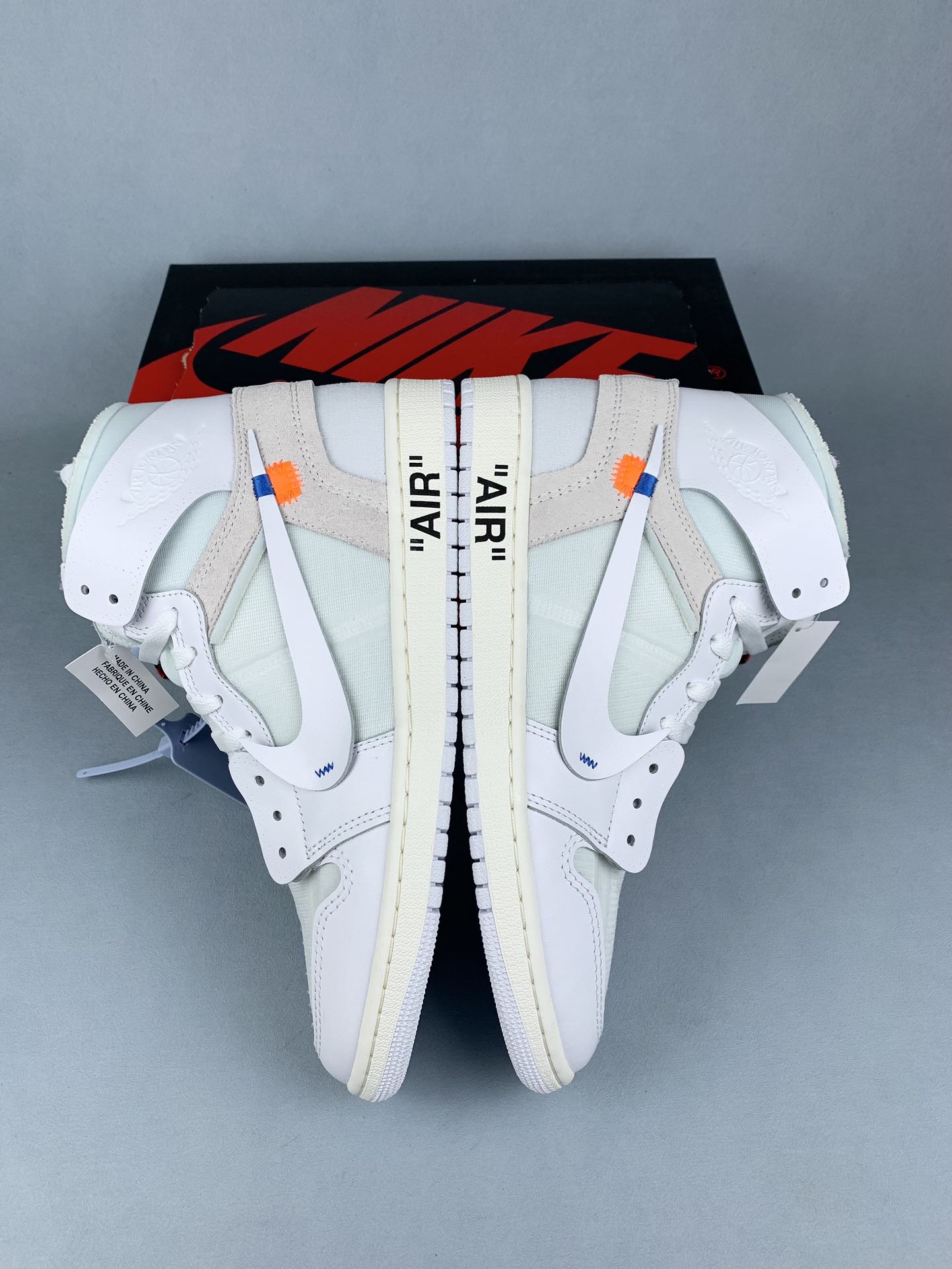 [LJR] Off-White × Nike Air Jordan 1 Retro High "White"