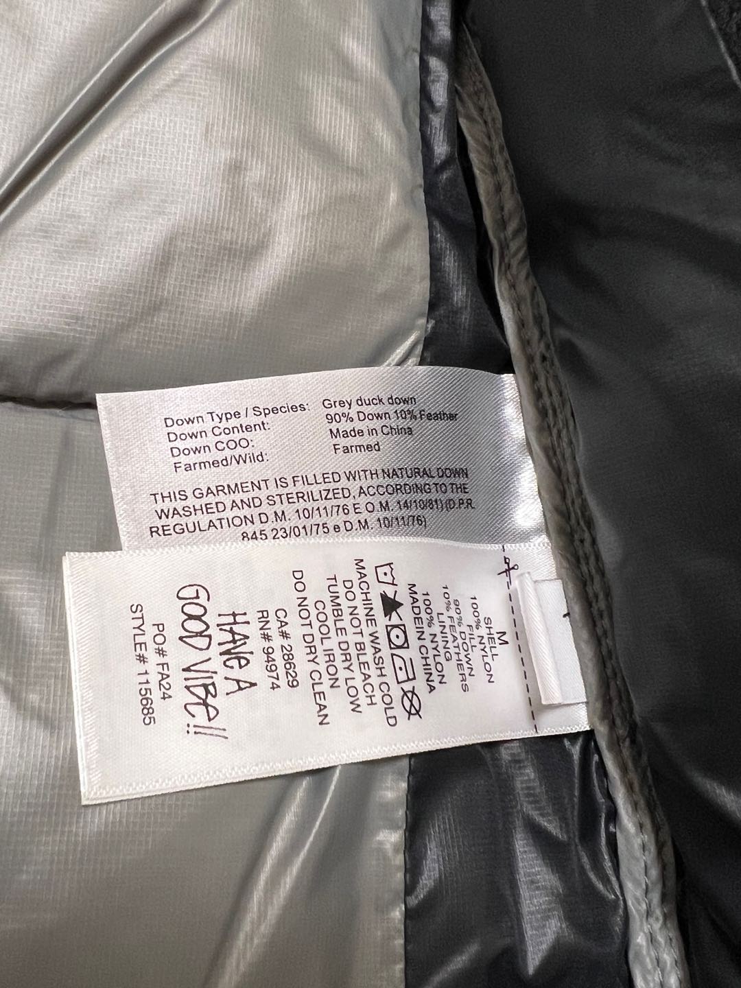 Stussy Micro Ripstop Down Parka